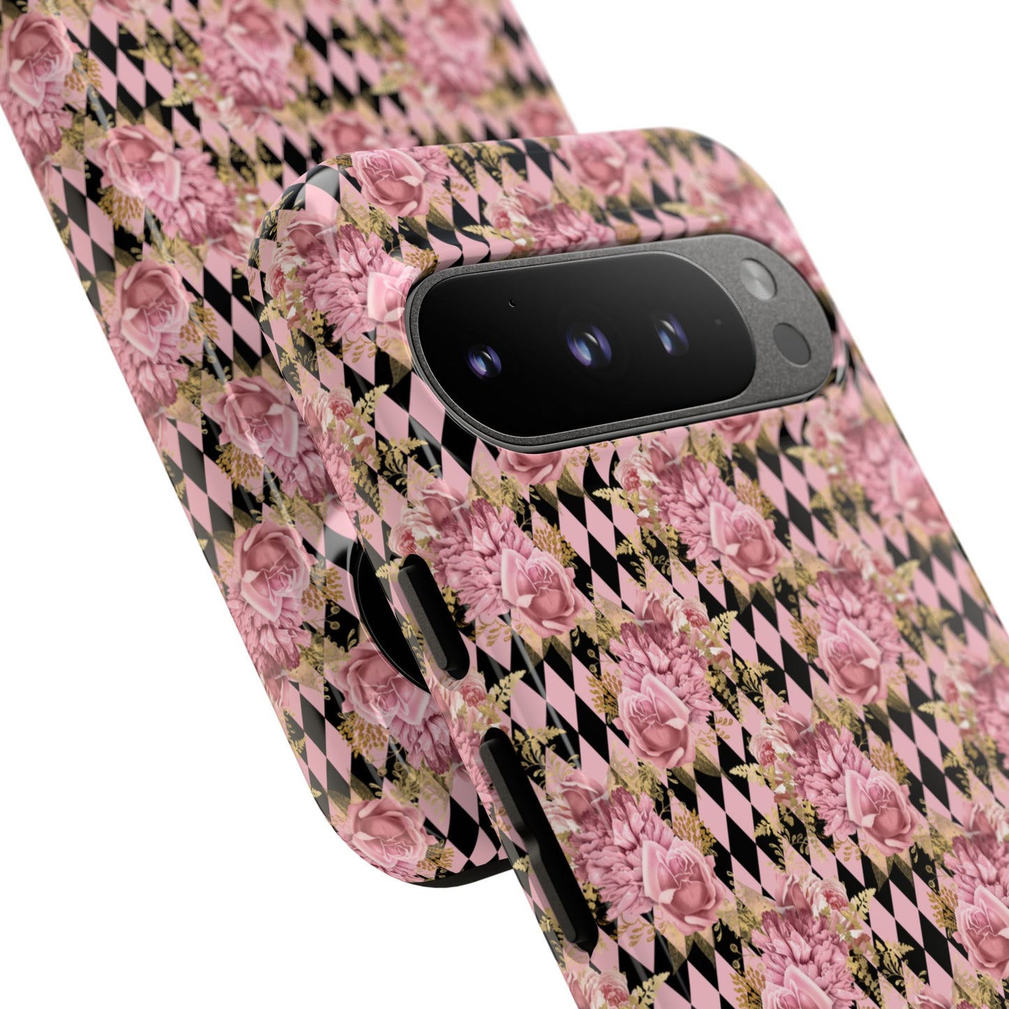 Rose Diamond Romance in Isolde - Tough Phone Case