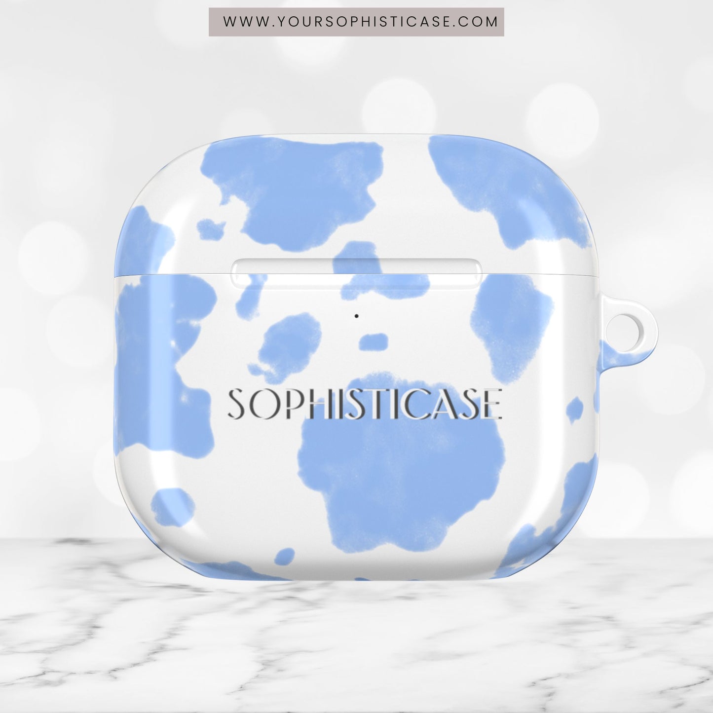 AirPod Cases - Holy Cow in Blue