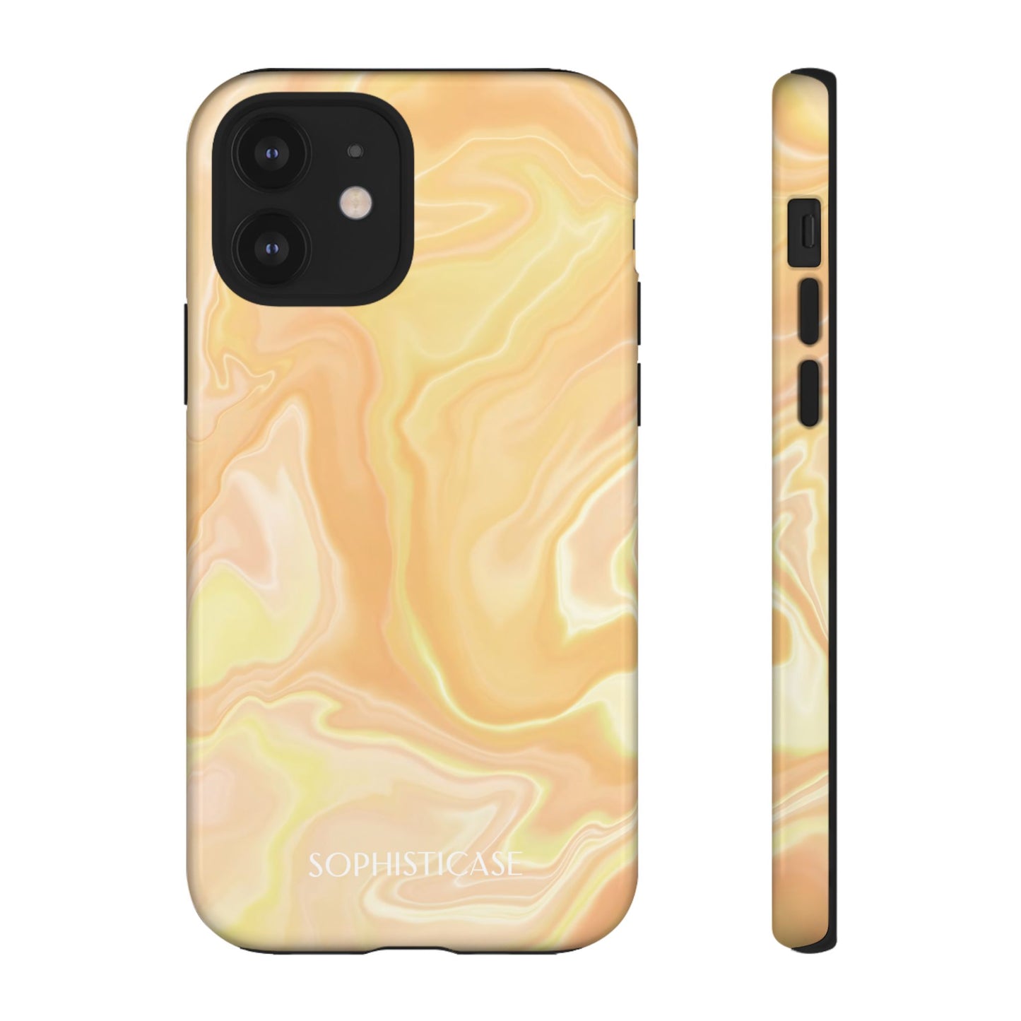 Liquid Magic in Yellow Haze - iPhone Case