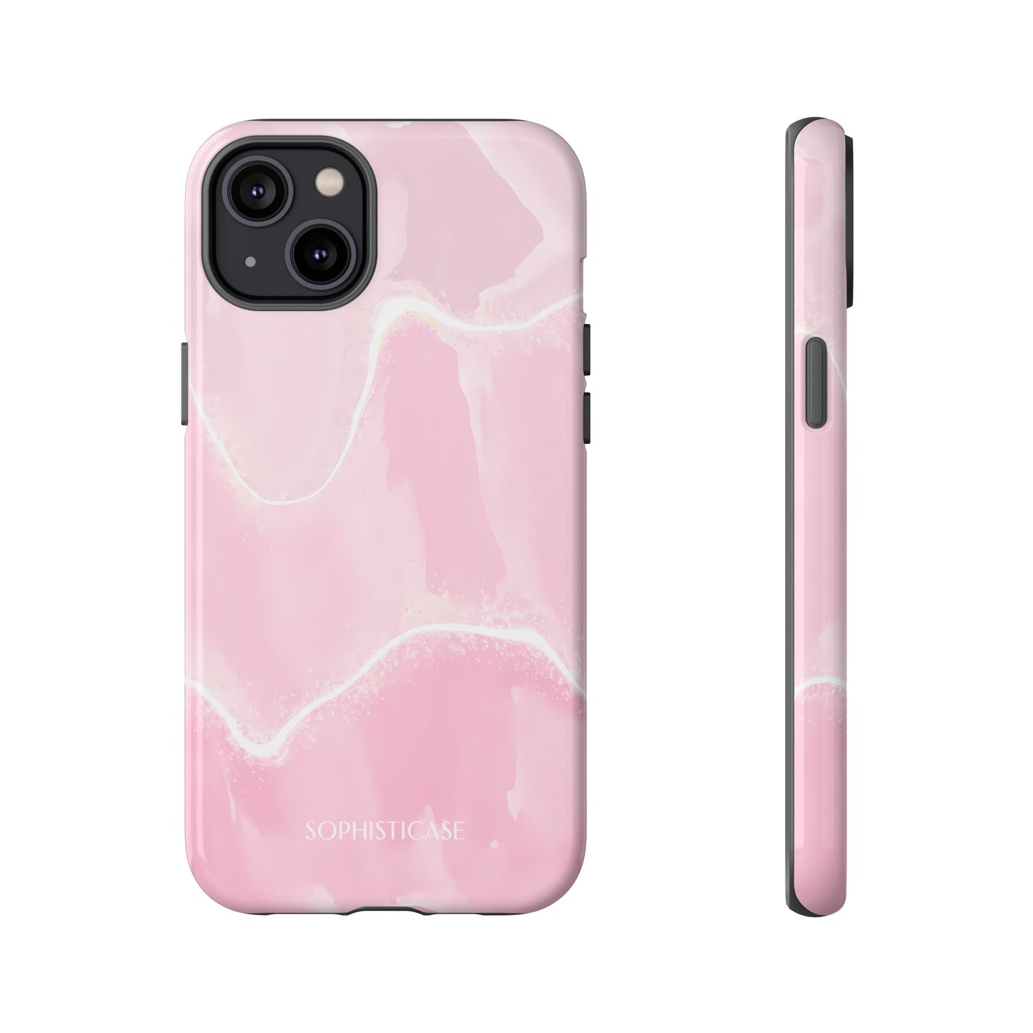 Serenity in Light Pink - iPhone Case