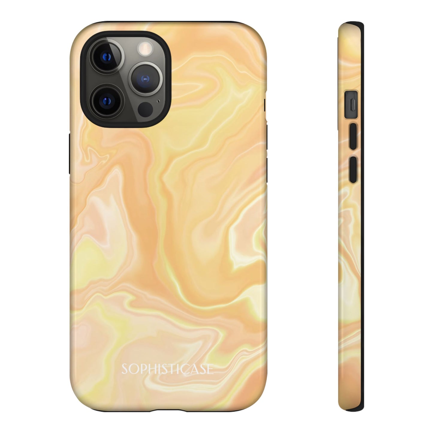 Liquid Magic in Yellow Haze - iPhone Case