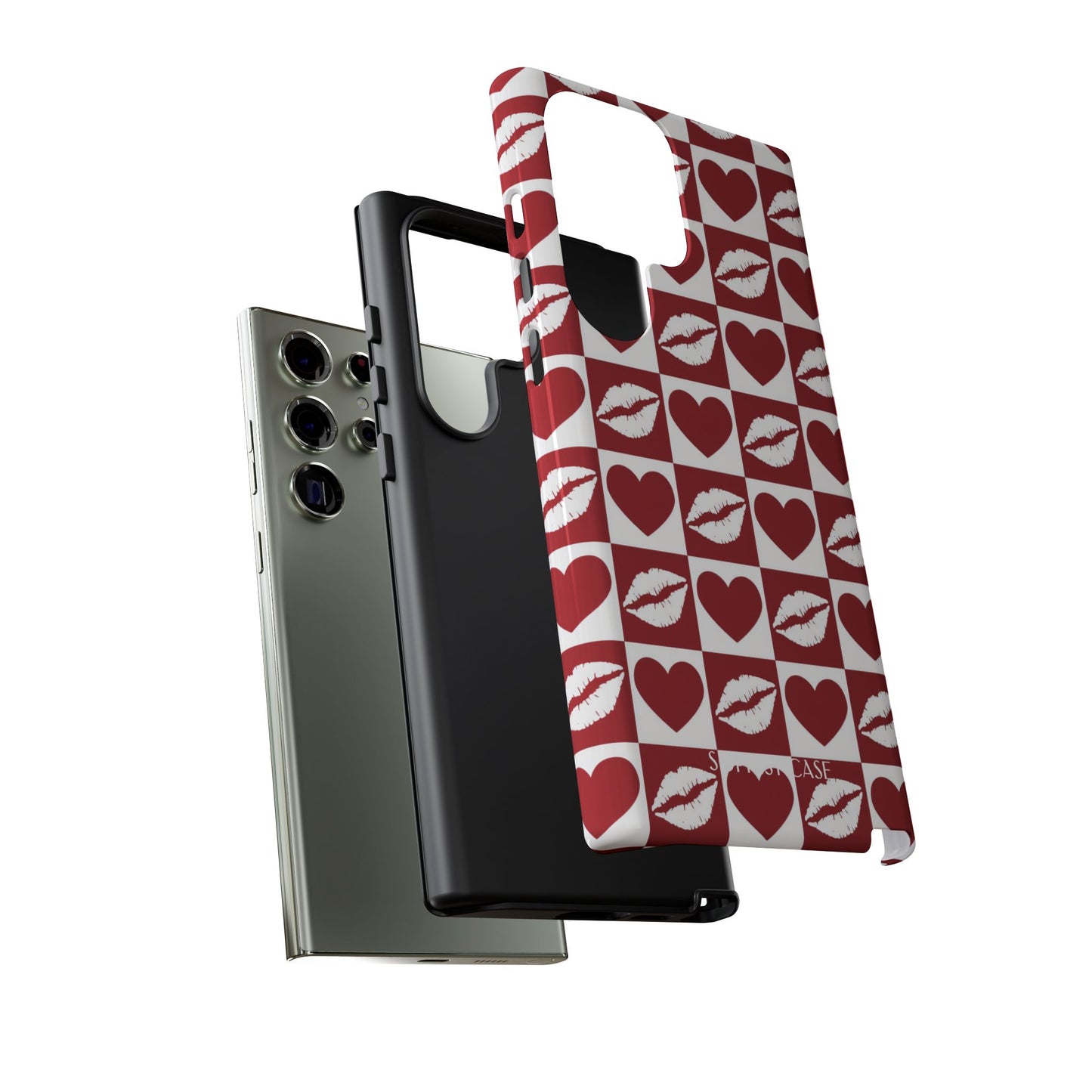 Belle Amie in Red - Samsung Galaxy Case