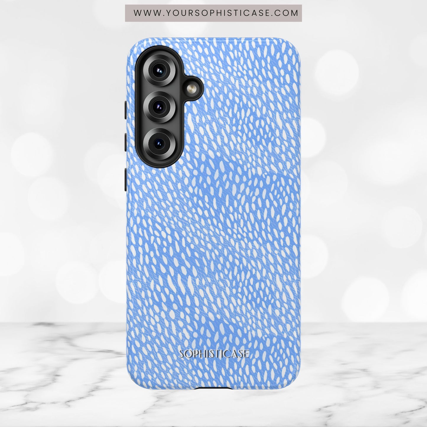 Oh Deer! in Blue - Tough Phone Case