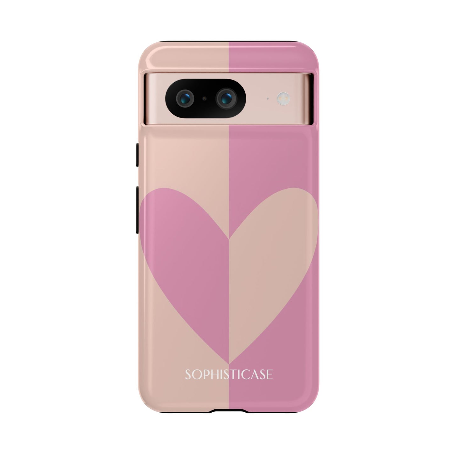 Be Mine in Pink and Brown - Tough Phone Case for Google Pixel - Sophisticase