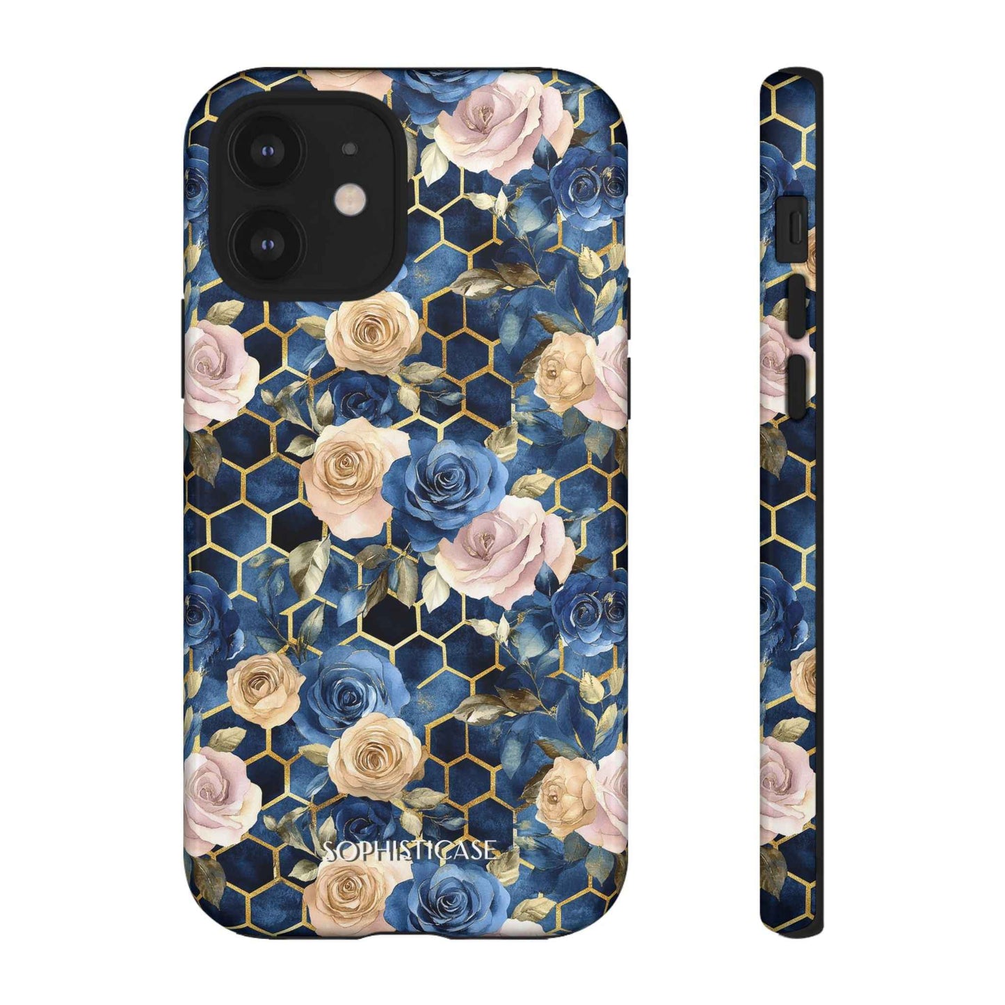 Royal Floral in Midnight Rose - Tough Phone Case