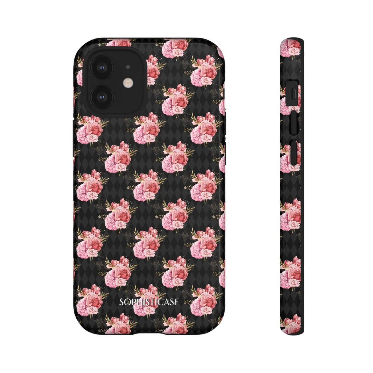 Rose Diamond Romance in Vivienne - Tough Phone Case