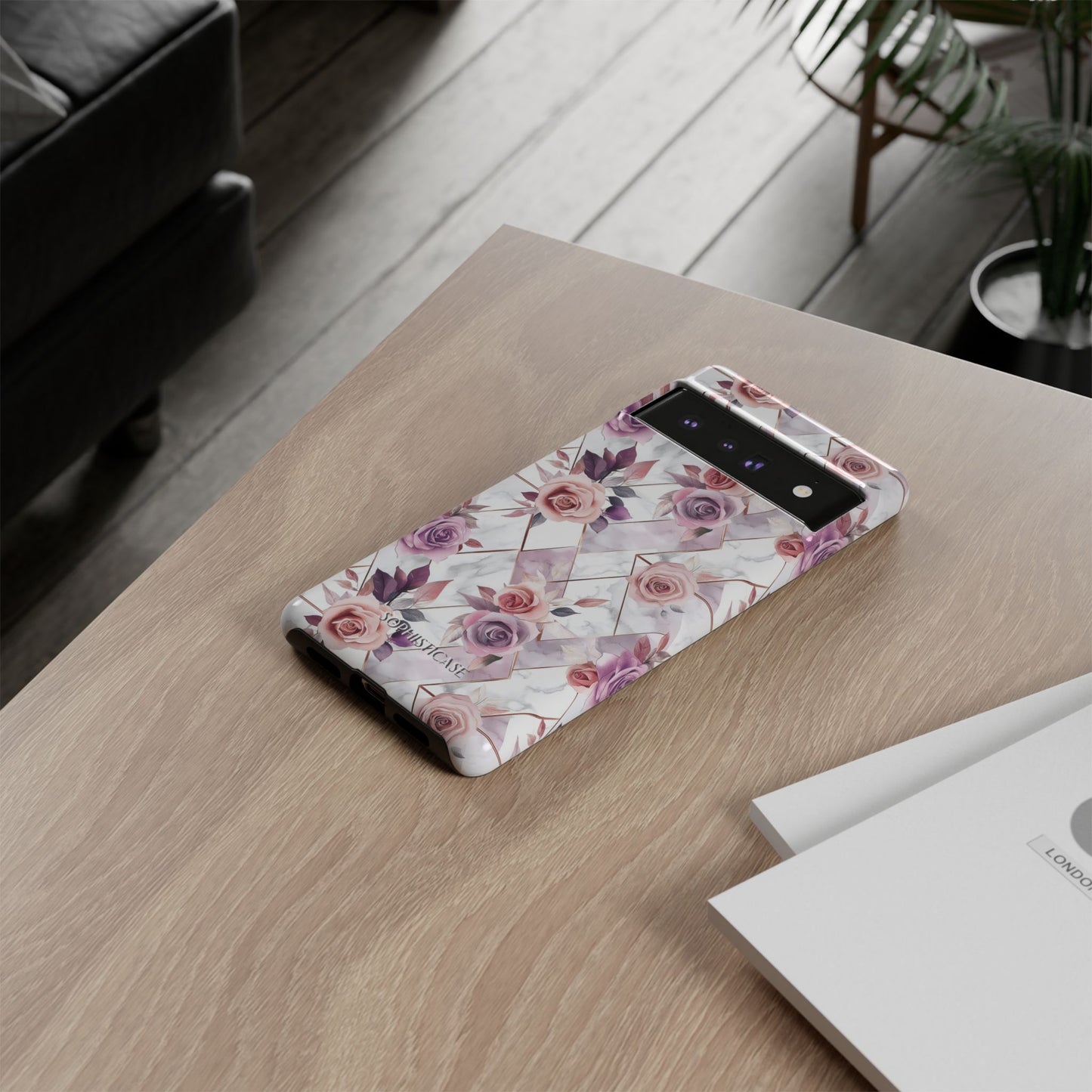 Royal Floral in Blush Manor - Tough Phone Case