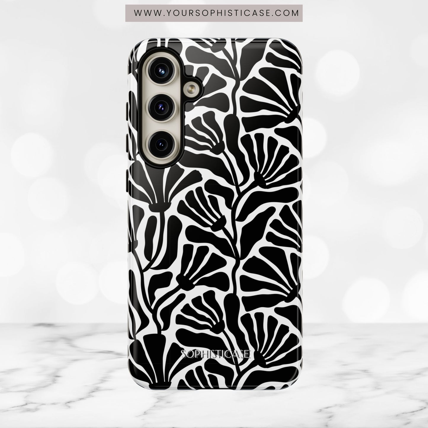 Dark Thoughts in Urban Vine - Tough Phone Case