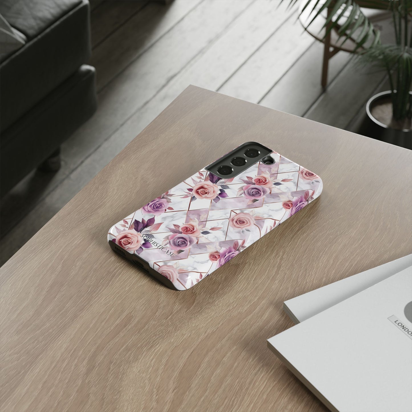 Royal Floral in Blush Manor - Tough Phone Case