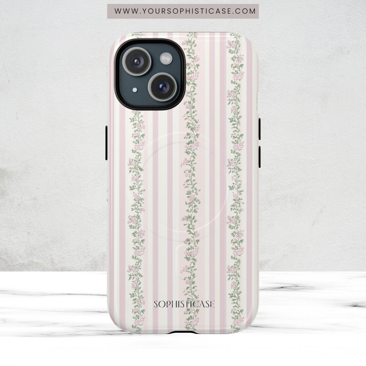 The Sweetest Thing in Coquette Rose Vine - Magsafe Case