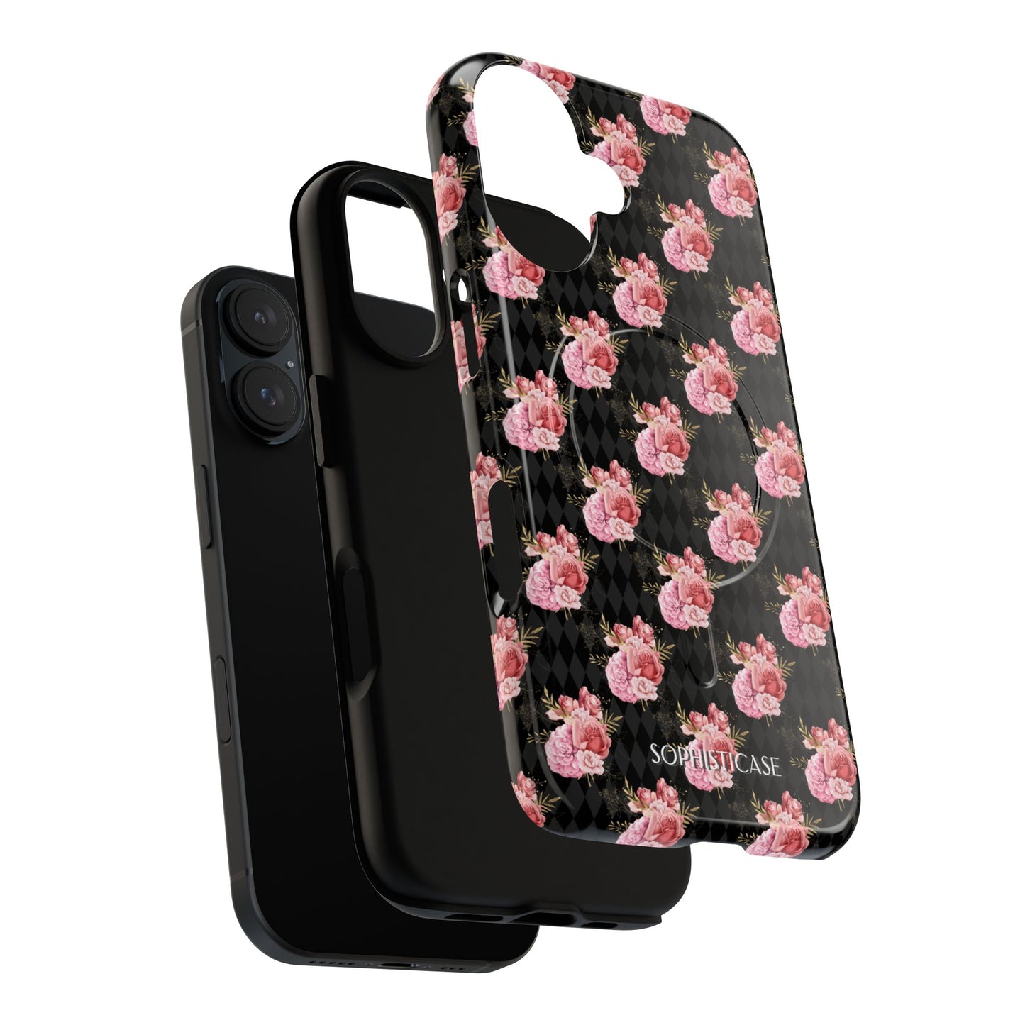 Rose Diamond Romance in Vivienne - Magsafe Phone Case