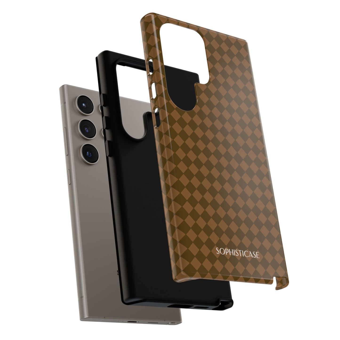 Diamond Diva in Deep Brown - Samsung Galaxy Case