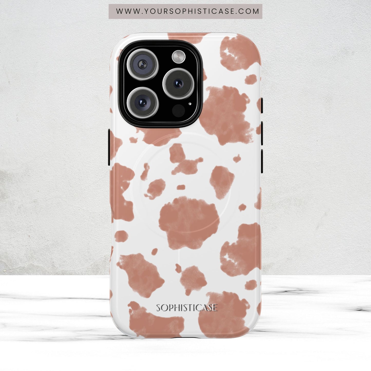 Holy Cow in Light Brown - Magsafe Case