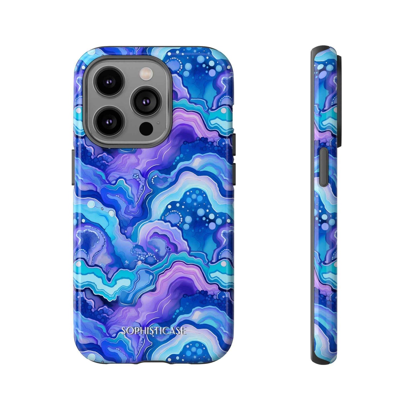 Nightstone in Lapis Wave - Tough Phone Case