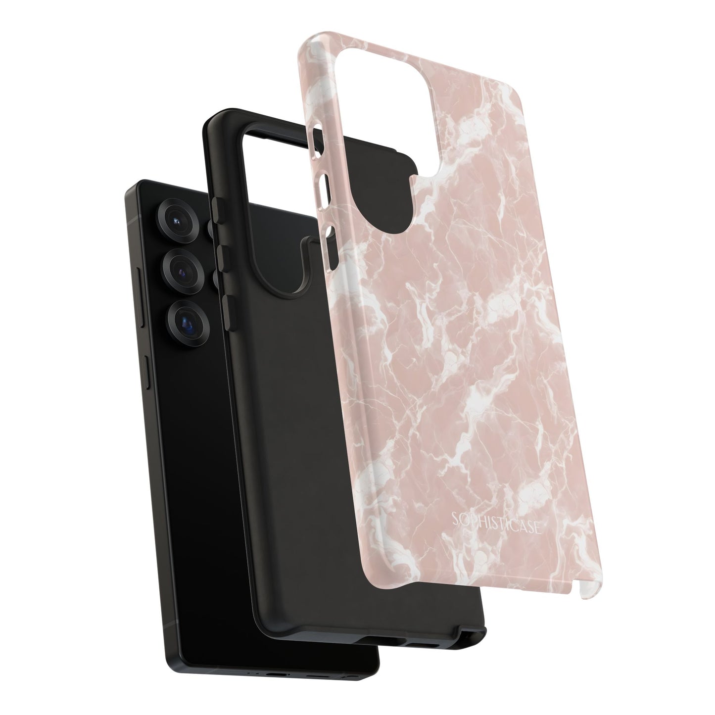 Marble Crush in Neutral Beige - Tough Phone Case