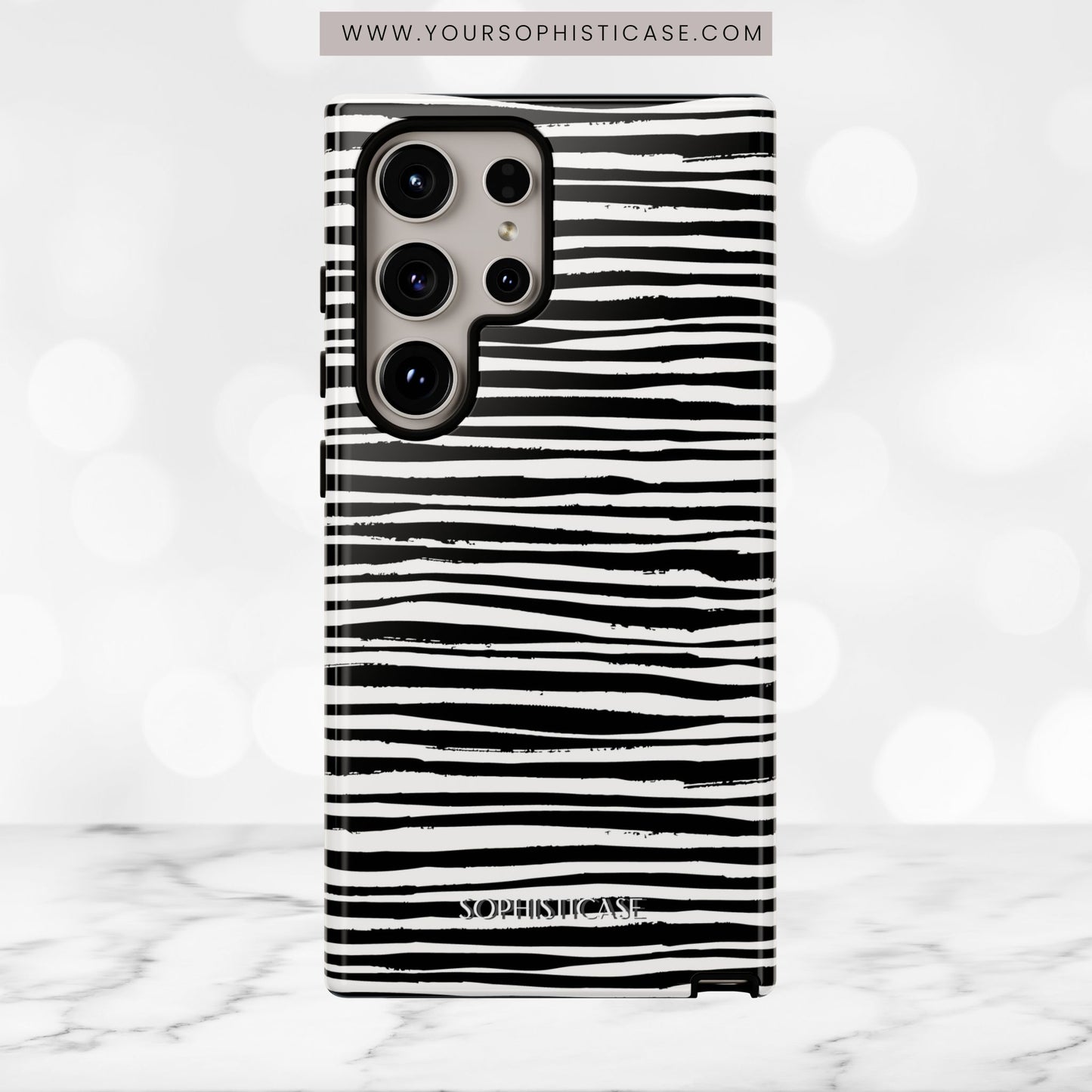 Dark Thoughts in Noir - Tough Phone Case