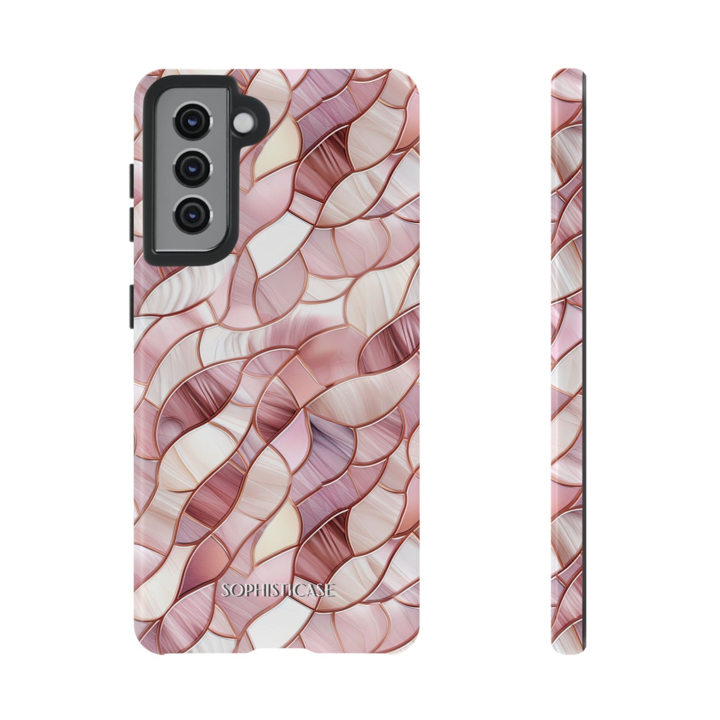 Rose' Runway in Sweet Mosaic - Tough Phone Case