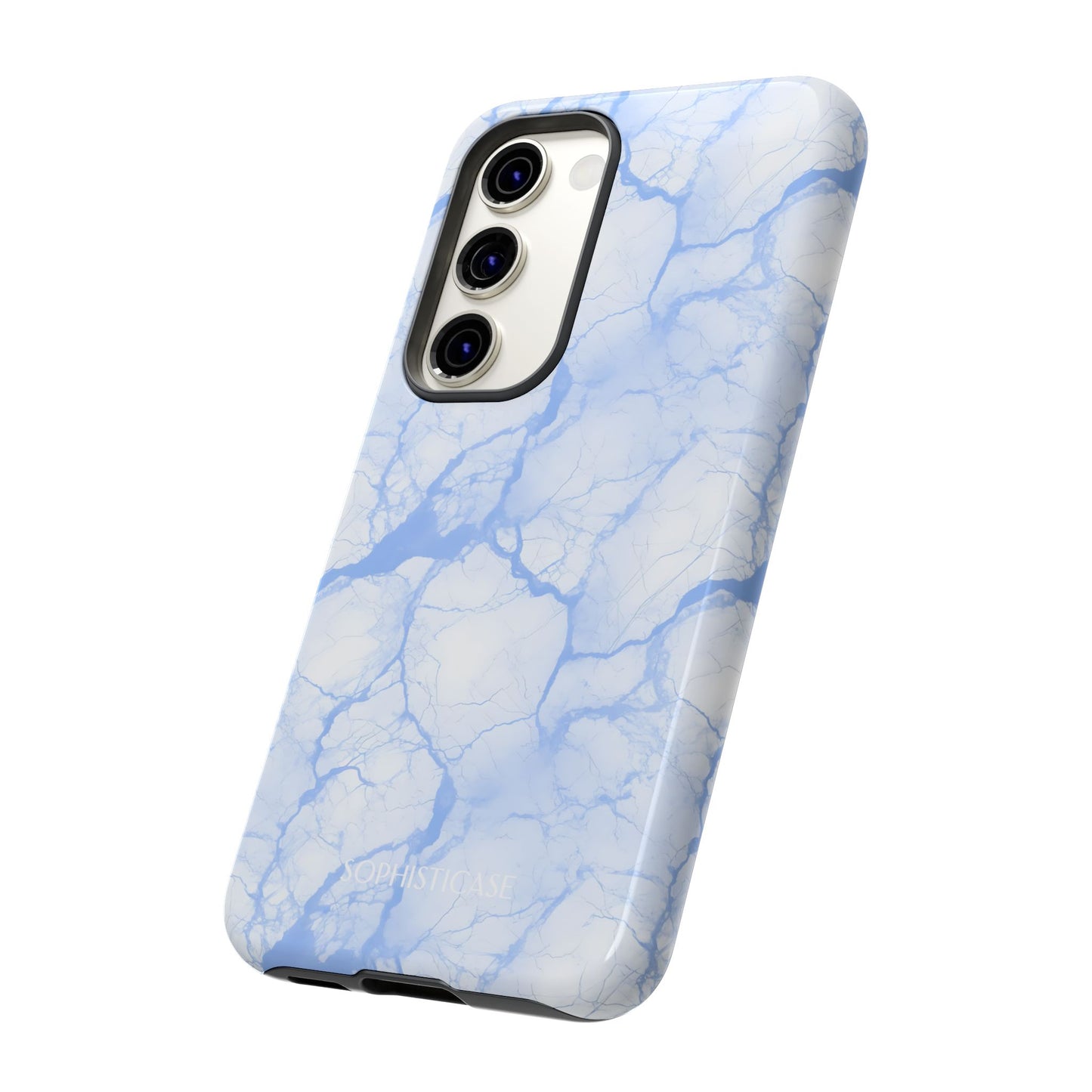 Marble Opulence in Blue - Tough Phone Case