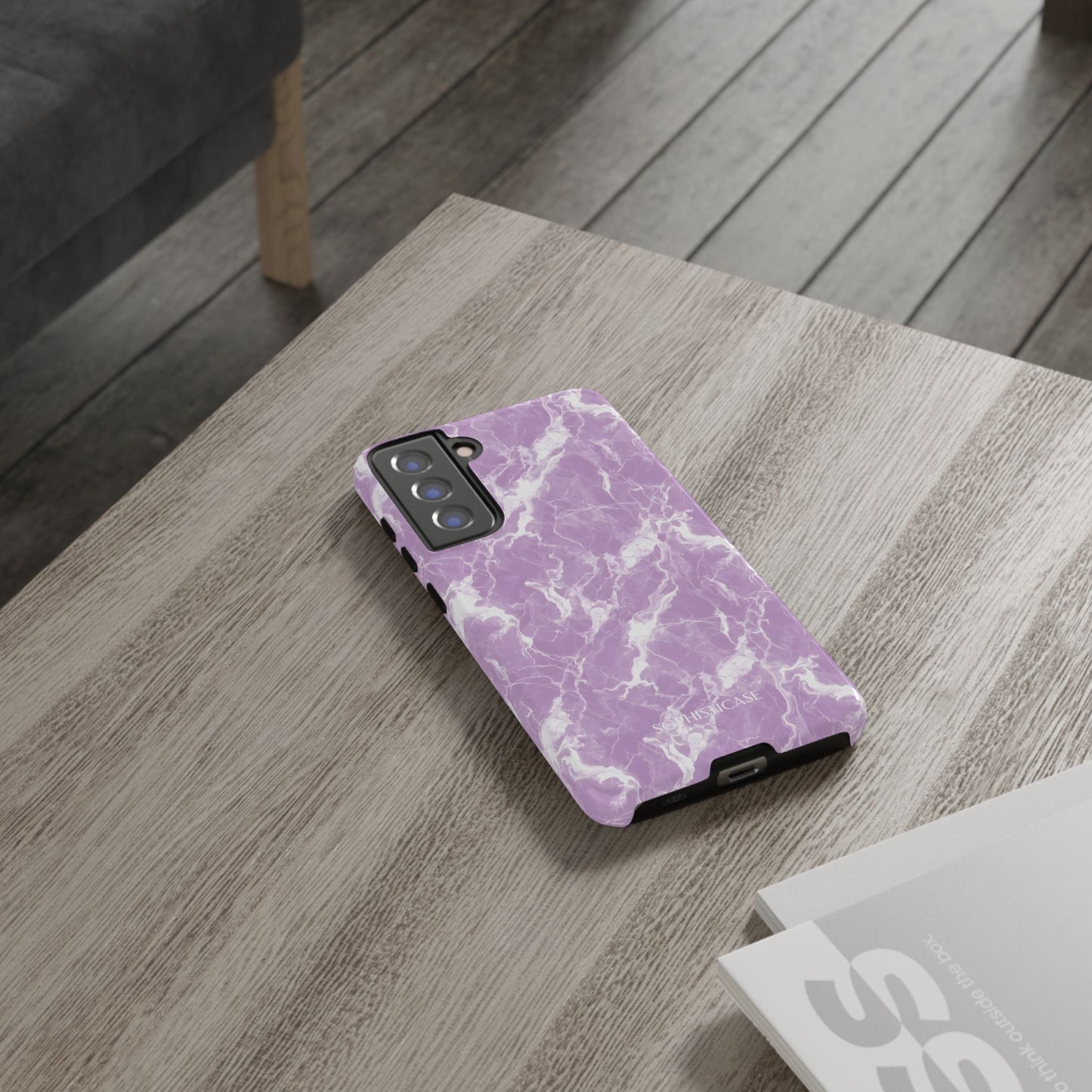 Marble Crush in Purple - Tough Phone Case