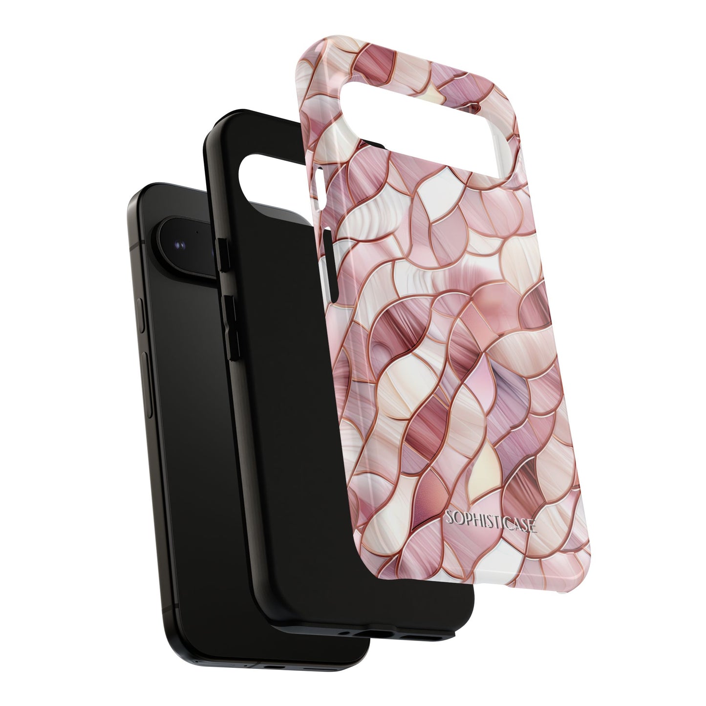Rose' Runway in Sweet Mosaic - Tough Phone Case