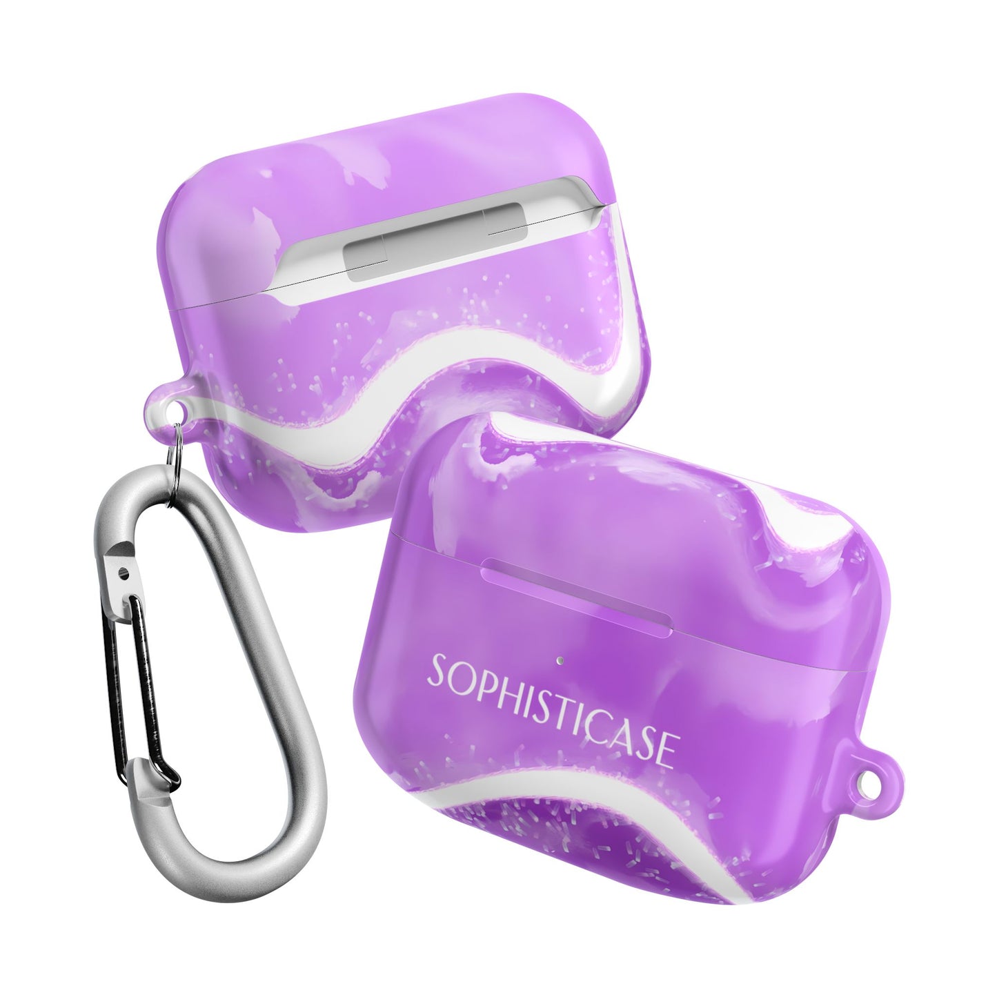 AirPod Cases - Serenity in Purple