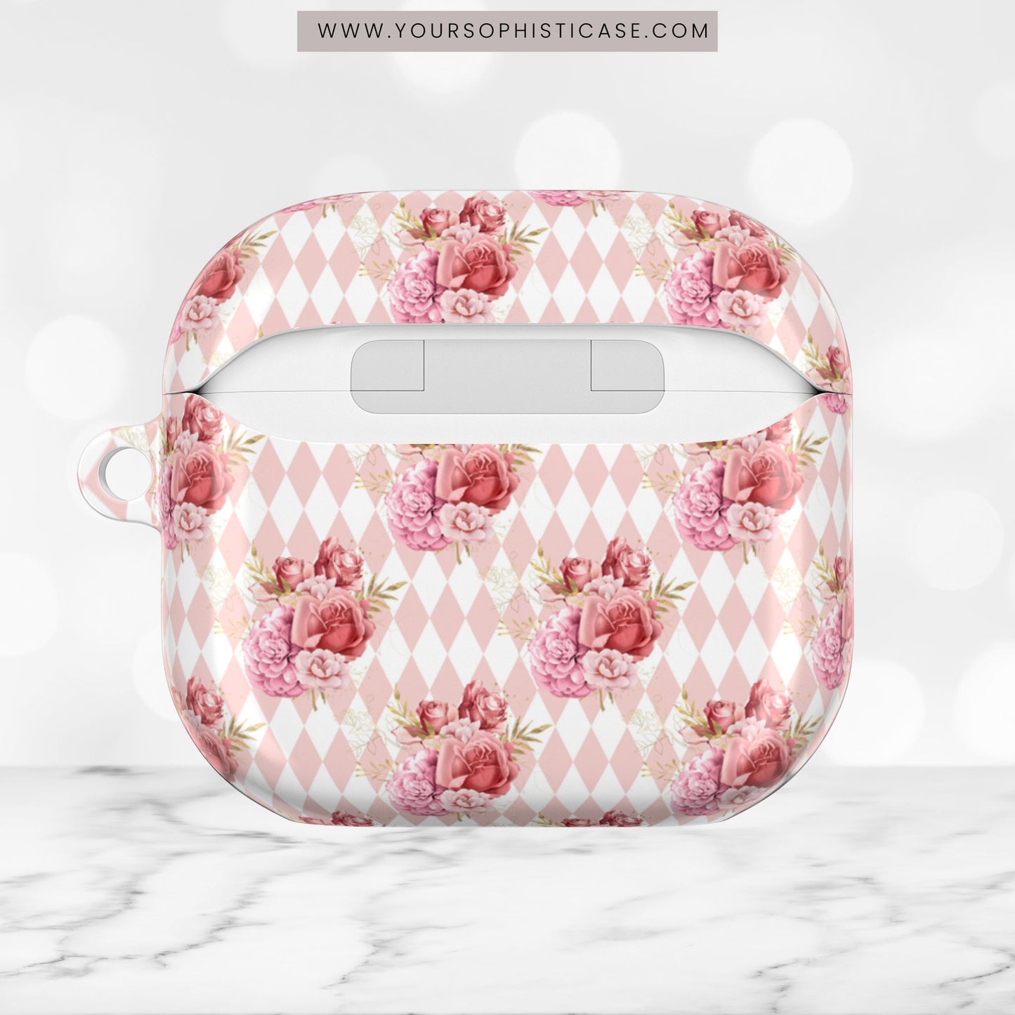 AirPod Cases - Rose Diamond Romance in Juliette