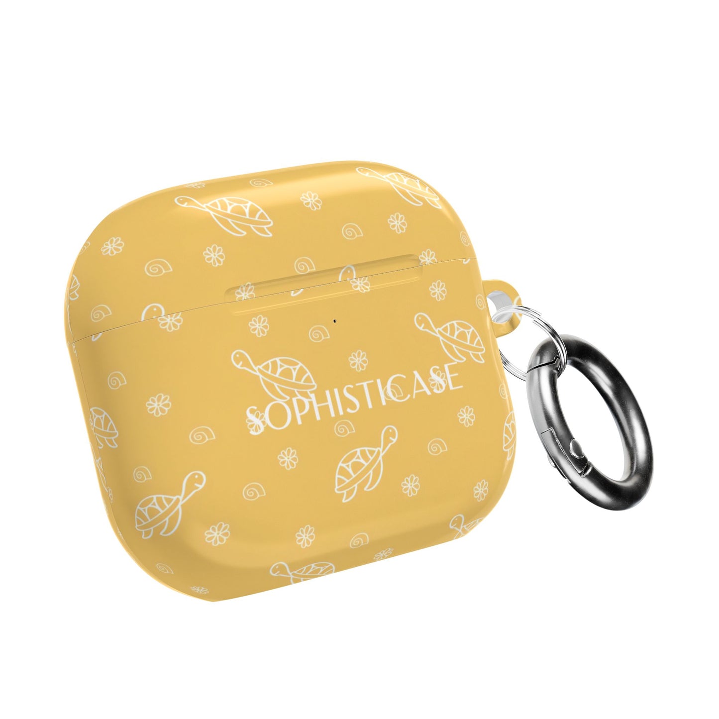 AirPod Cases - Turtle Island in Yellow