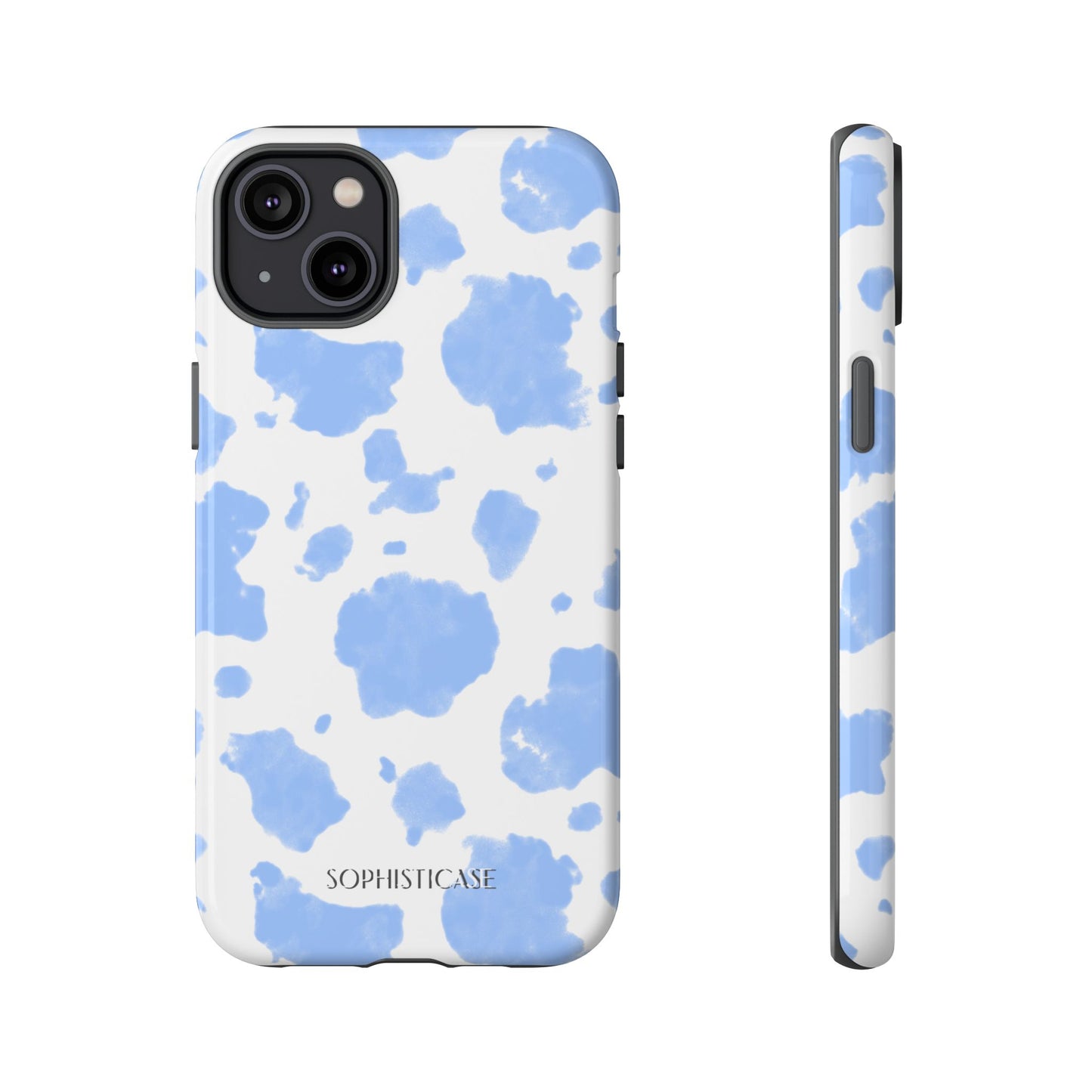 Holy Cow in Blue - iPhone Case