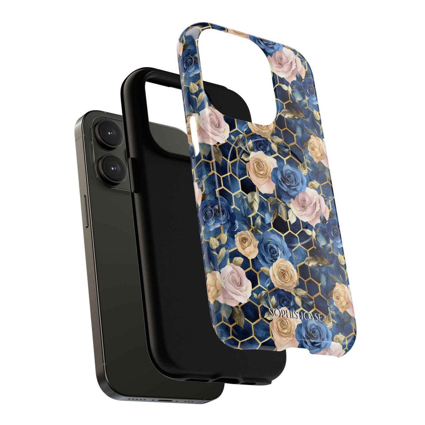Royal Floral in Midnight Rose - iPhone Magsafe Case