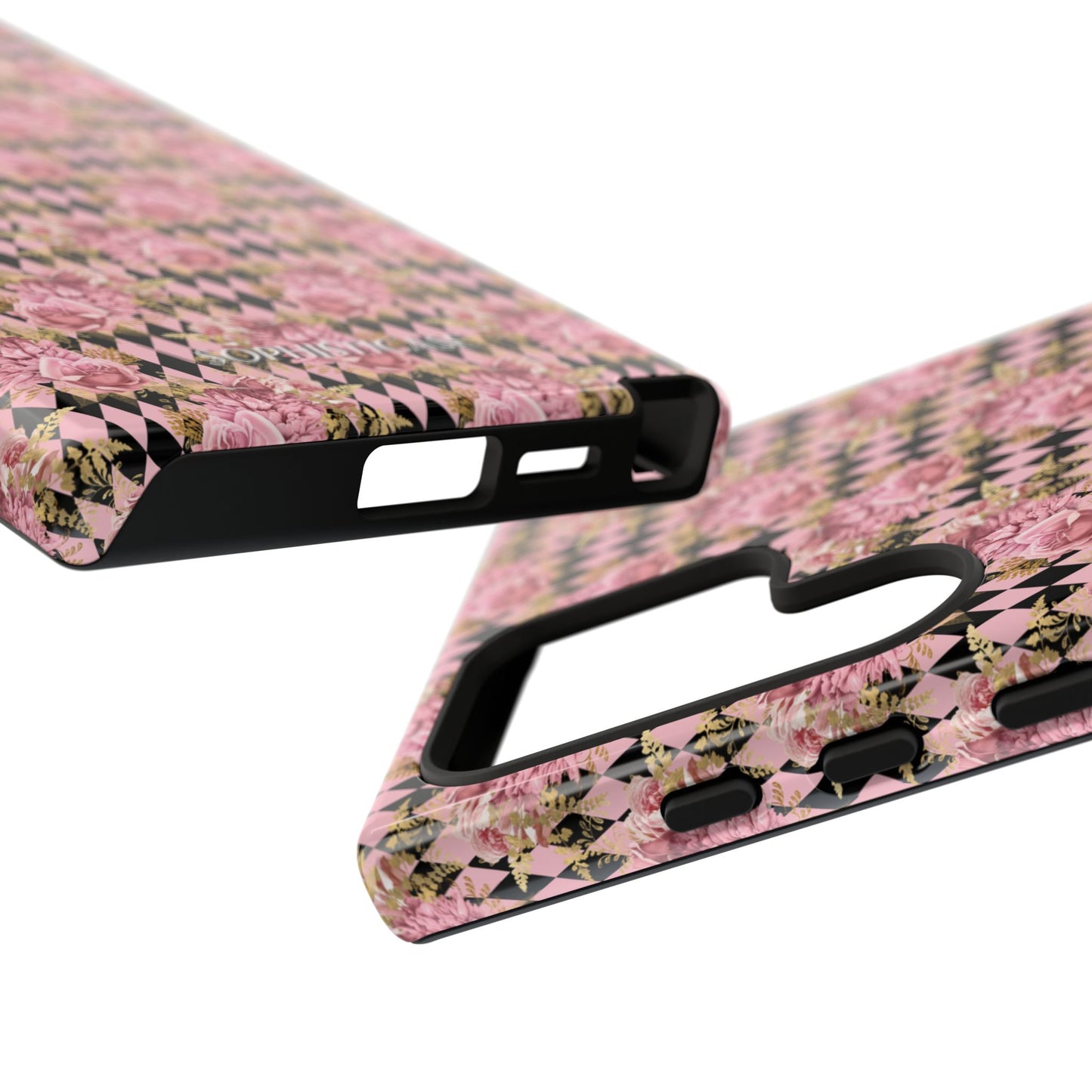 Rose Diamond Romance in Isolde - Tough Phone Case