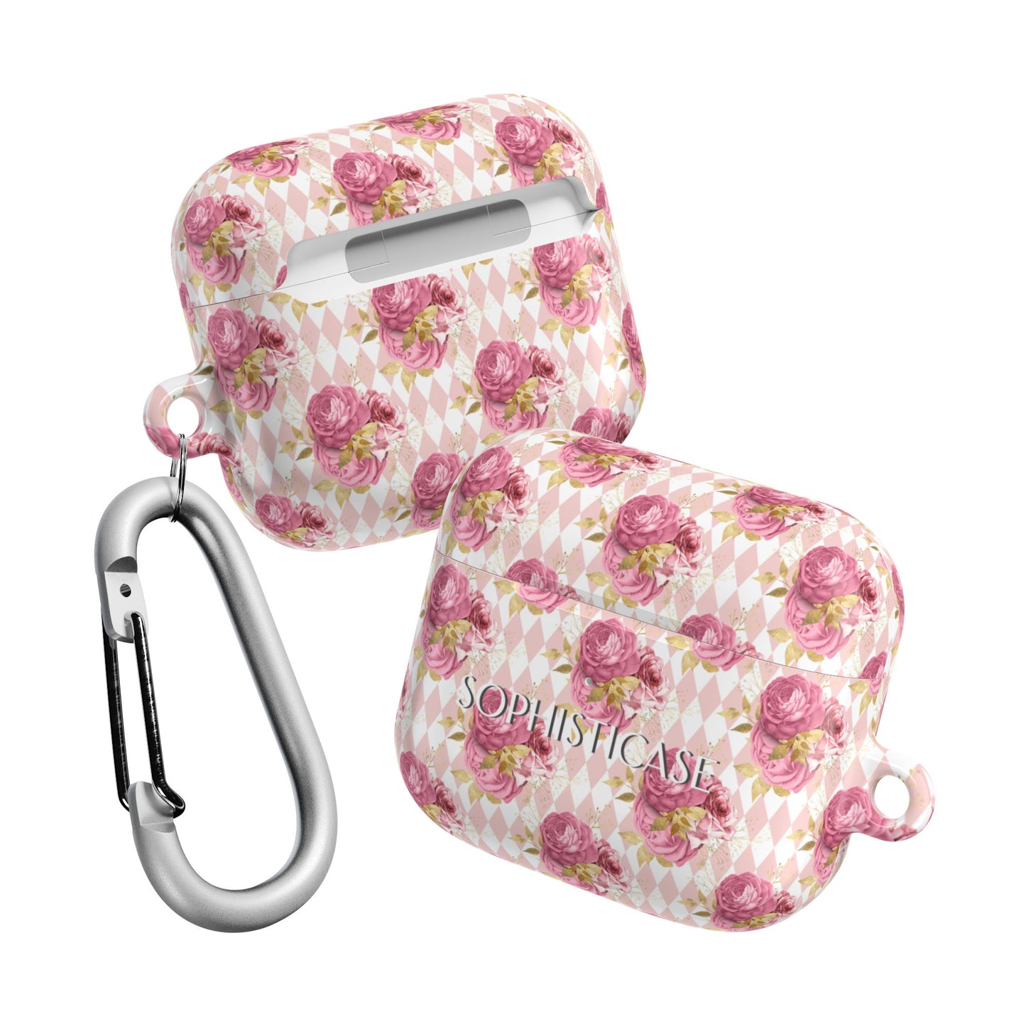 AirPod Cases - Rose Diamond Romance in Sienna