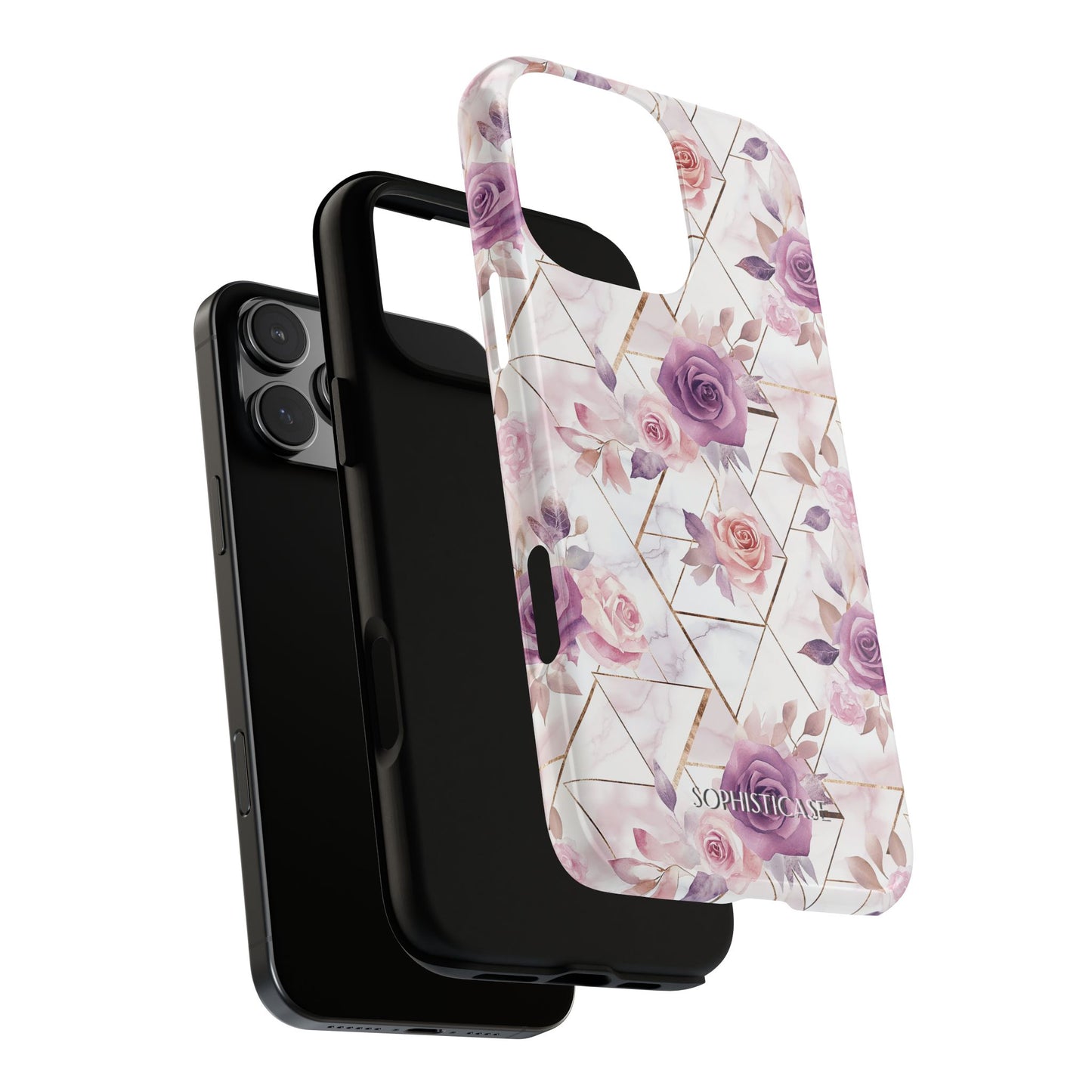 Royal Floral in Rose Royale - Tough Phone Case