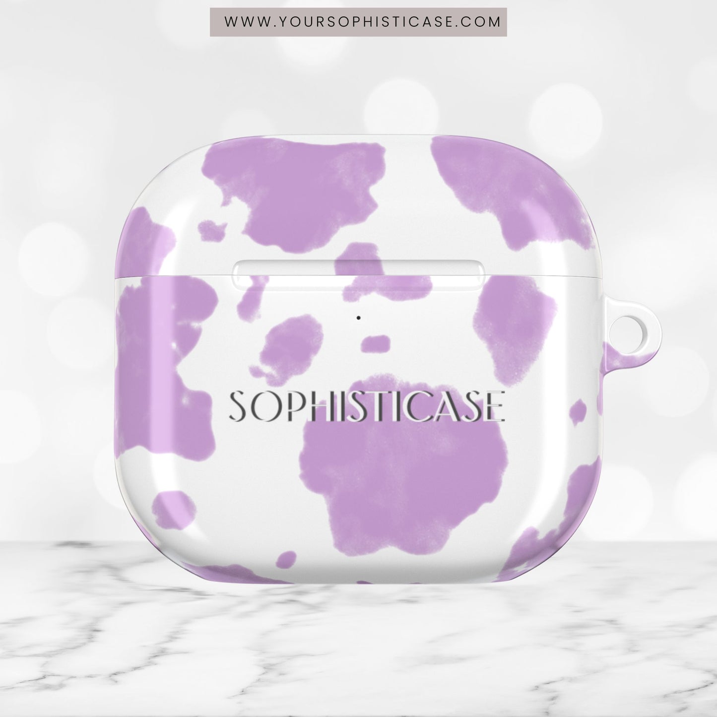 AirPod Cases - Holy Cow in Purple