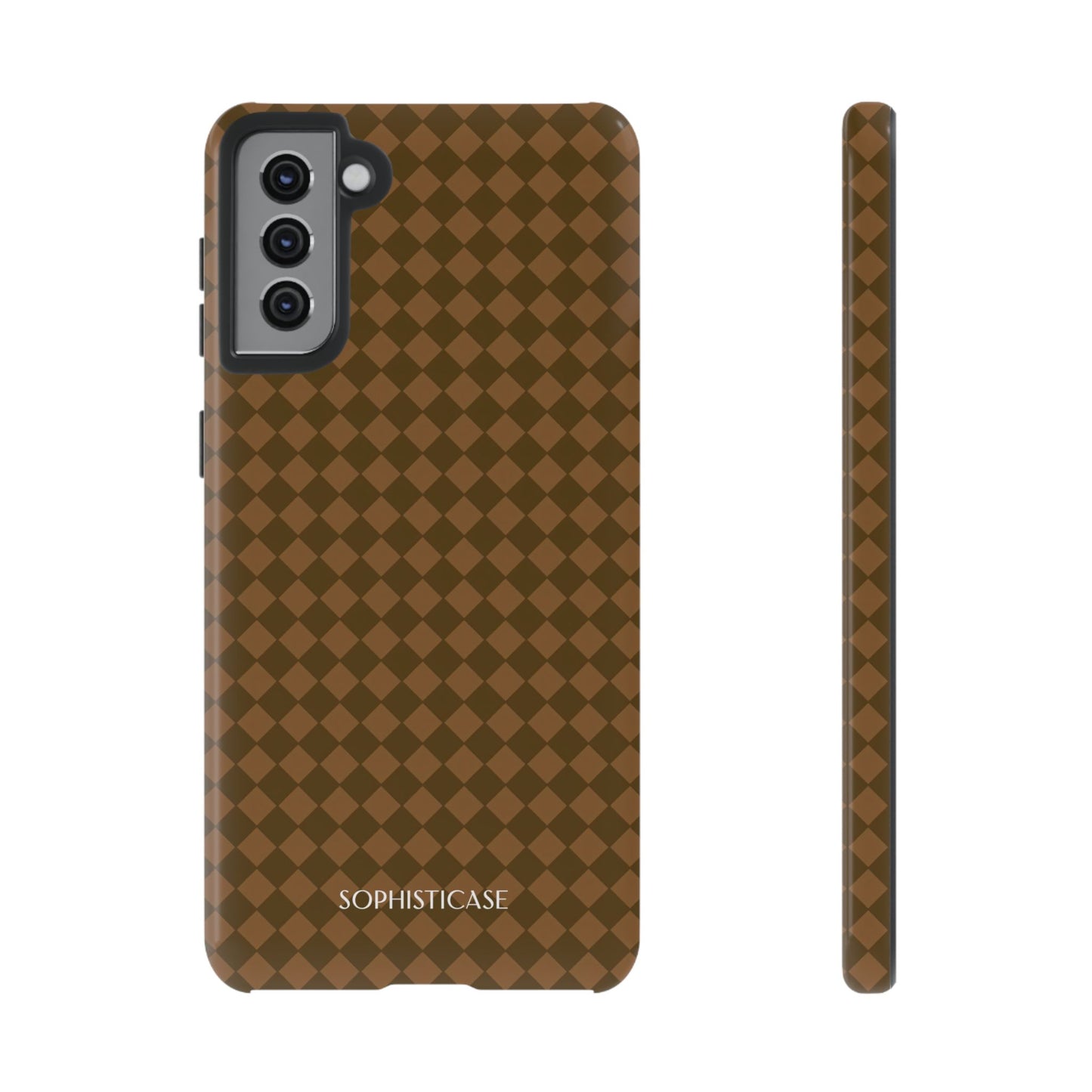 Diamond Diva in Deep Brown - Samsung Galaxy Case