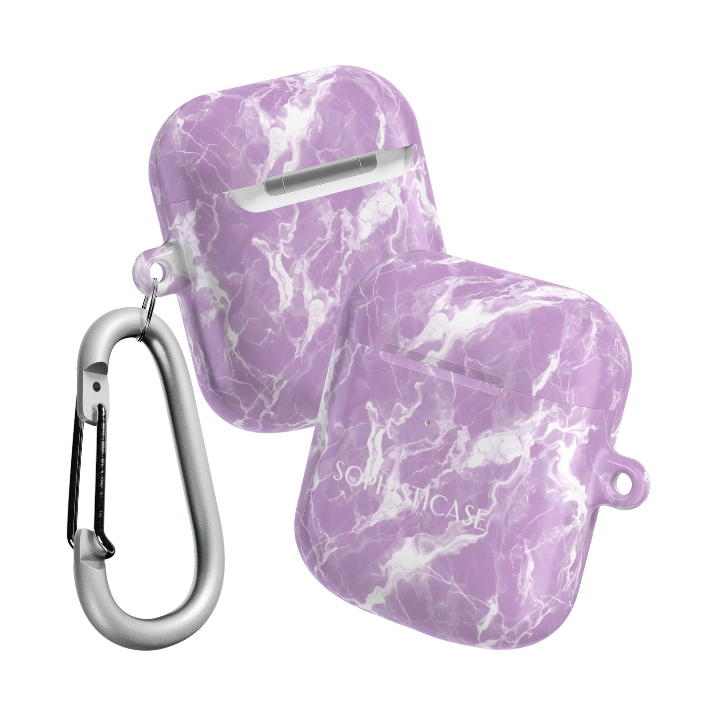 AirPod Cases - Marble Crush in Purple