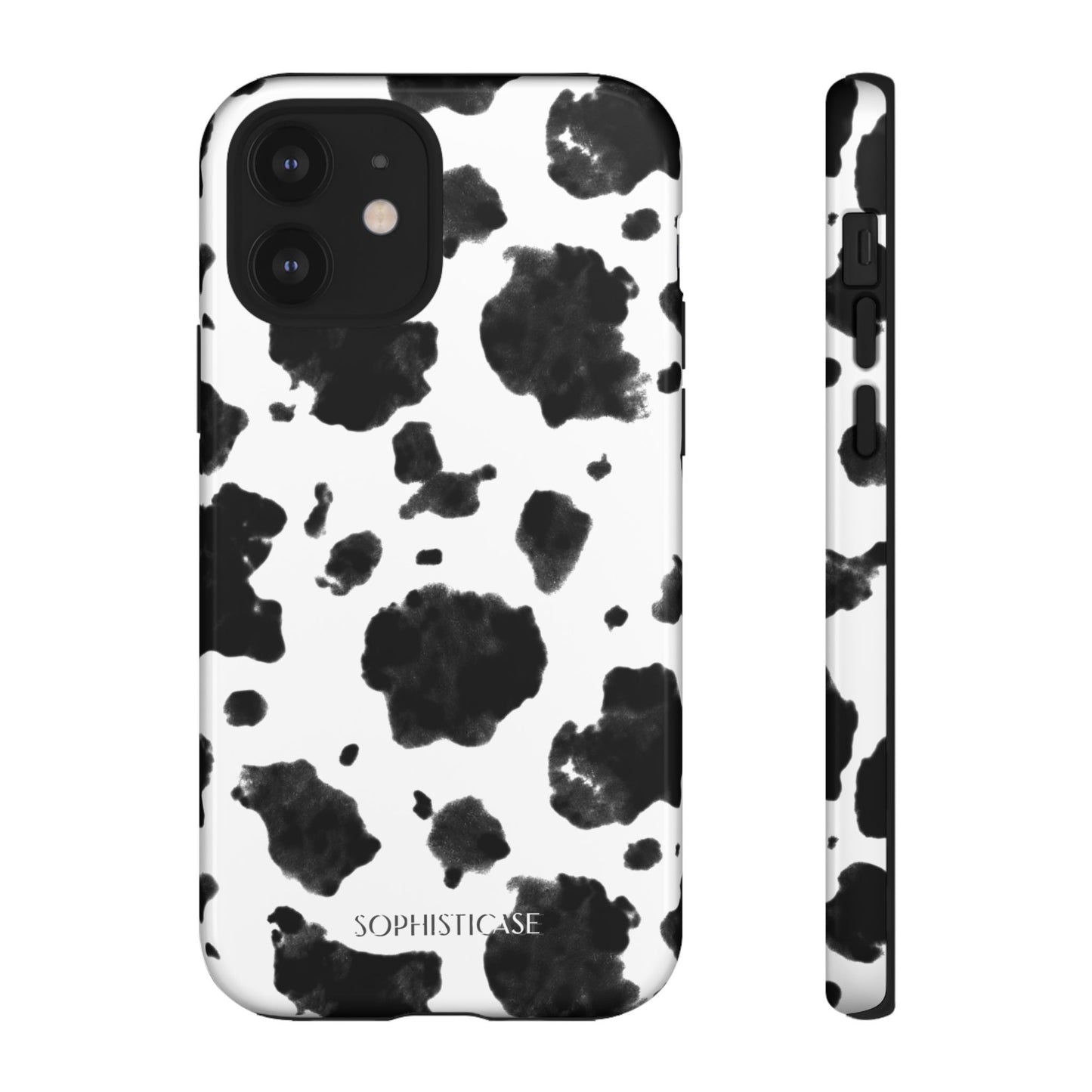 Holy Cow in Black - iPhone Case