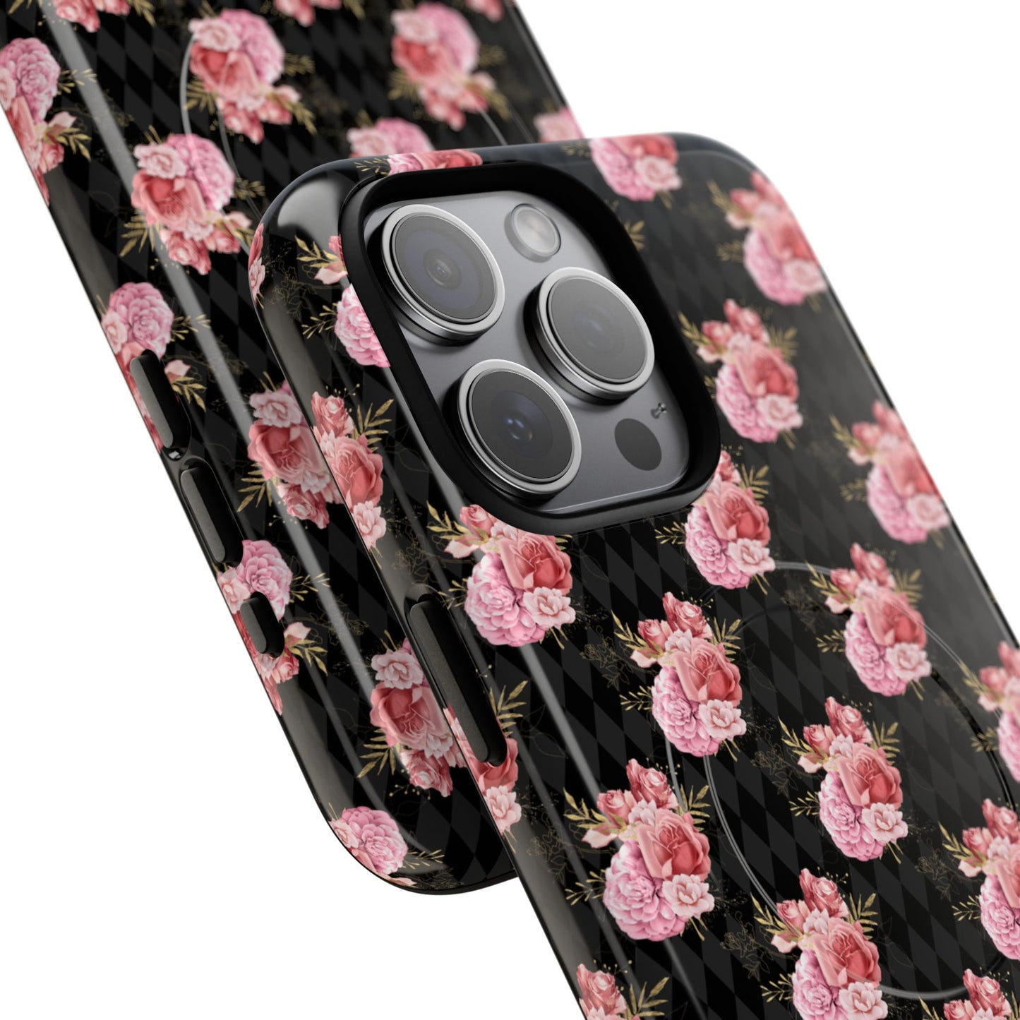 Rose Diamond Romance in Vivienne - Magsafe Phone Case