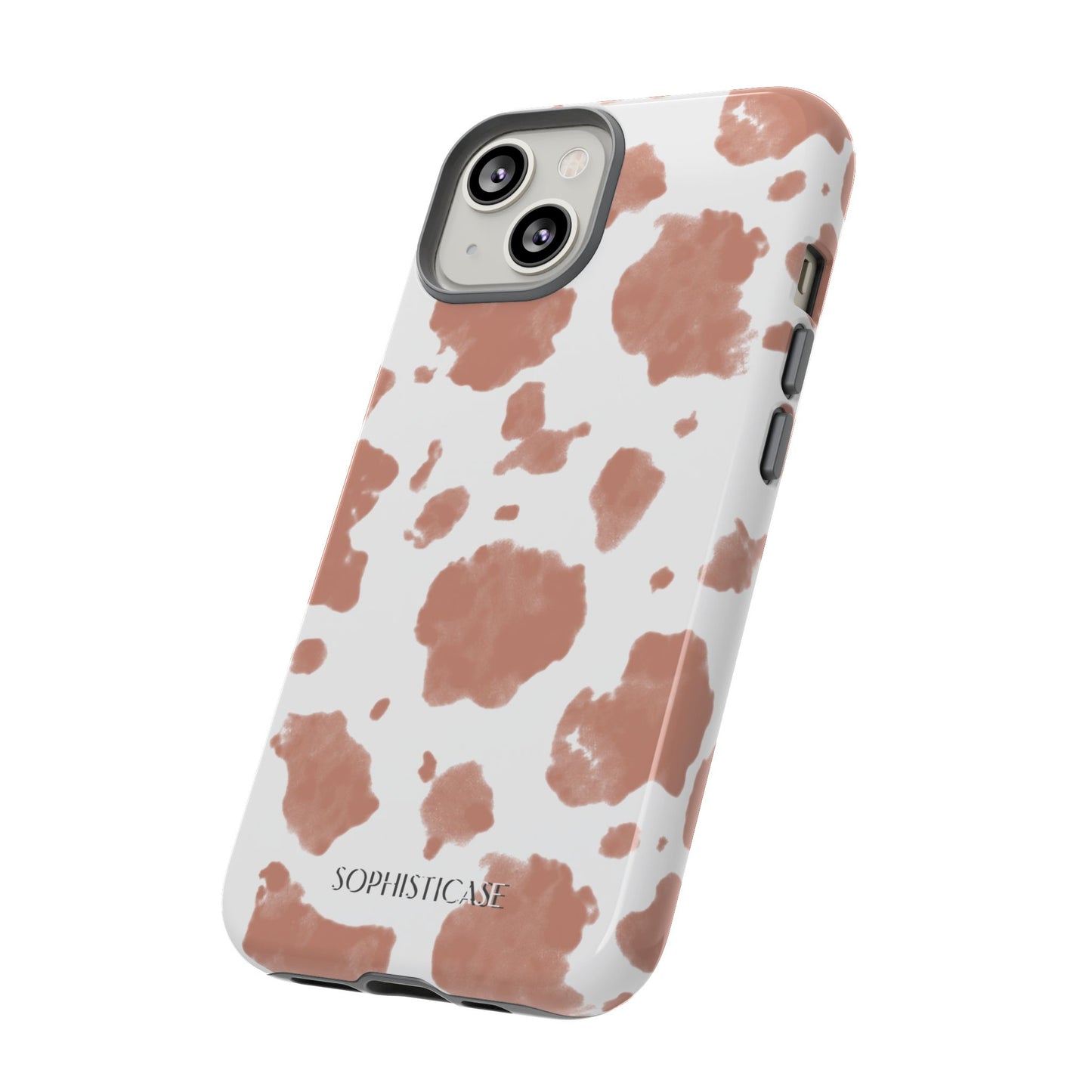 Holy Cow in Light Brown - iPhone Case