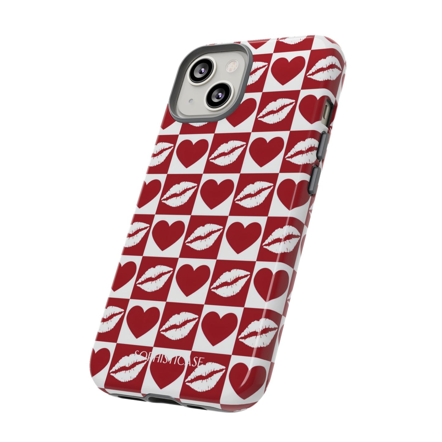 Belle Amie in Red - iPhone Case