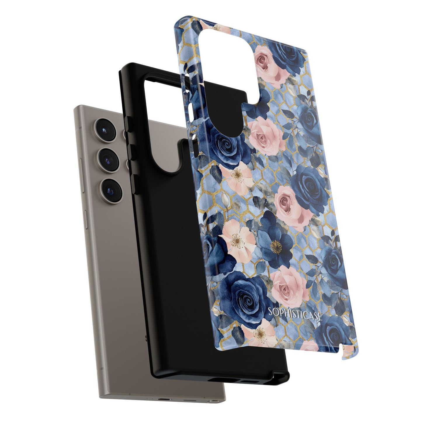 Royal Floral in Gilded Sky - Tough Phone Case