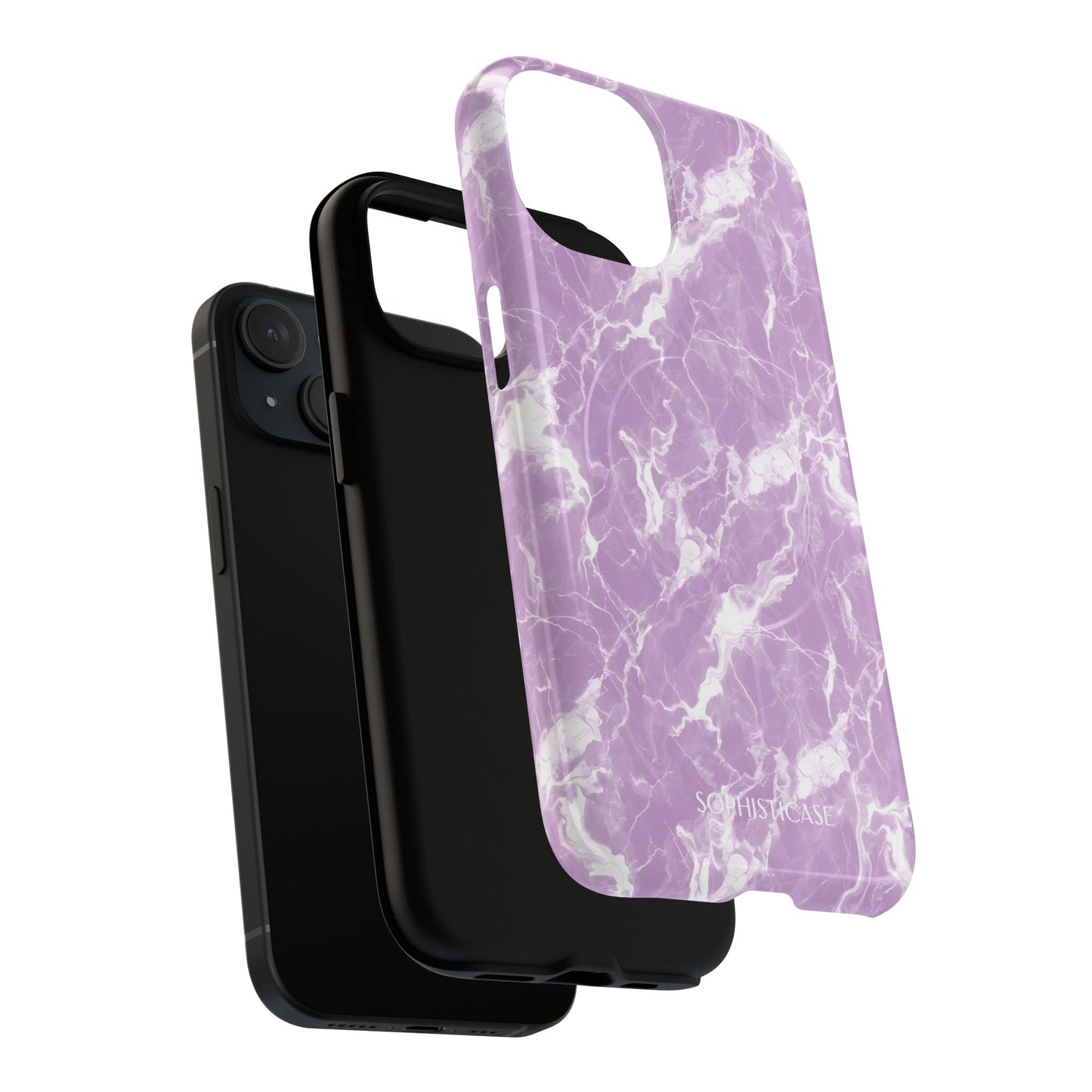 Marble Crush in Purple - Magsafe Case