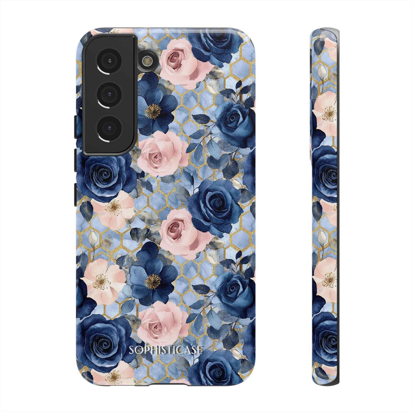 Royal Floral in Gilded Sky - Tough Phone Case