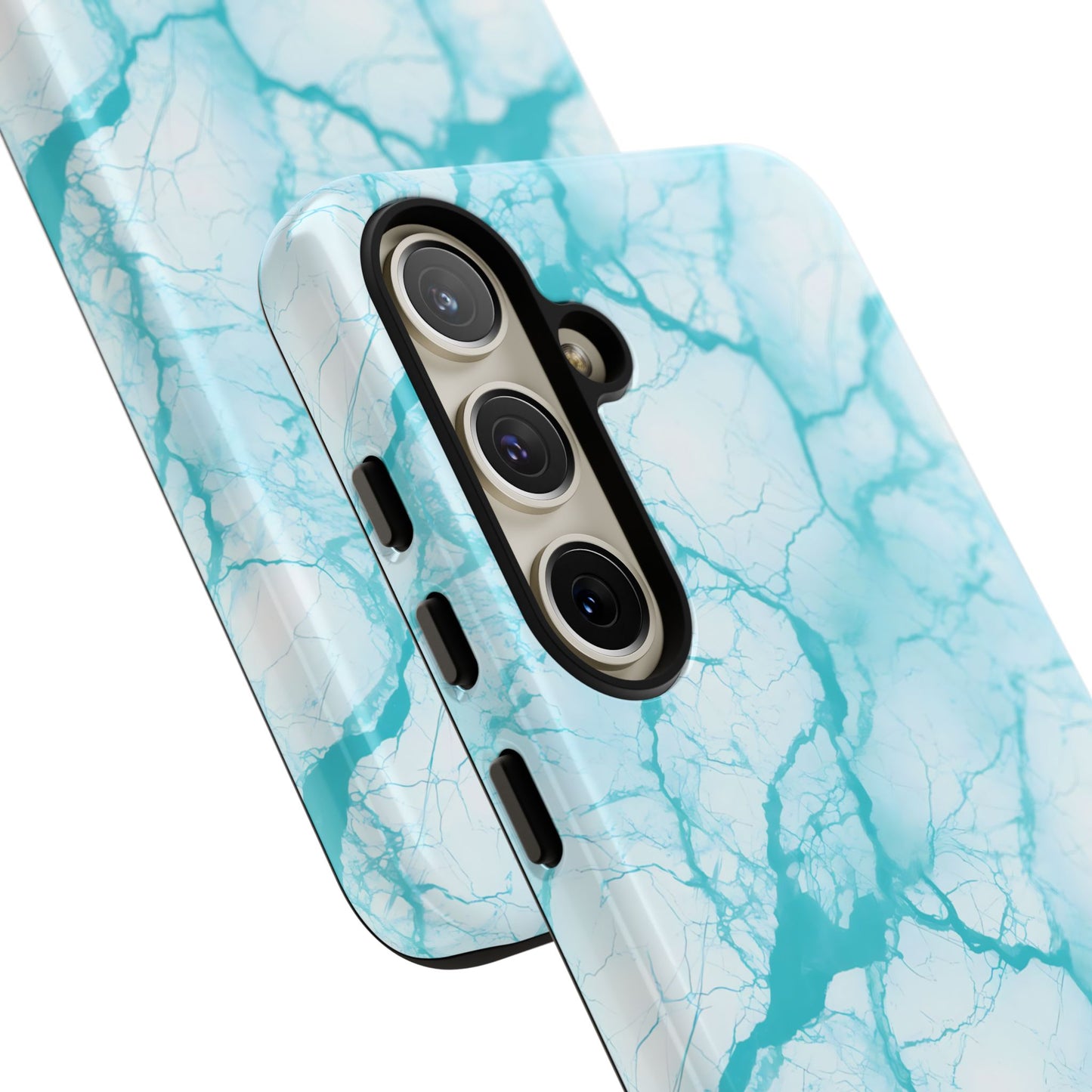 Marble Opulence in Aqua - Tough Phone Case