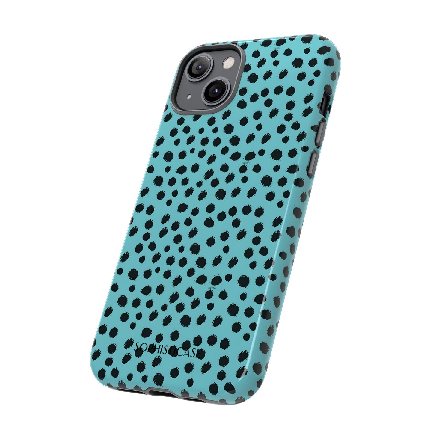 Cheetahs and Liars in Aqua - Tough Phone Case