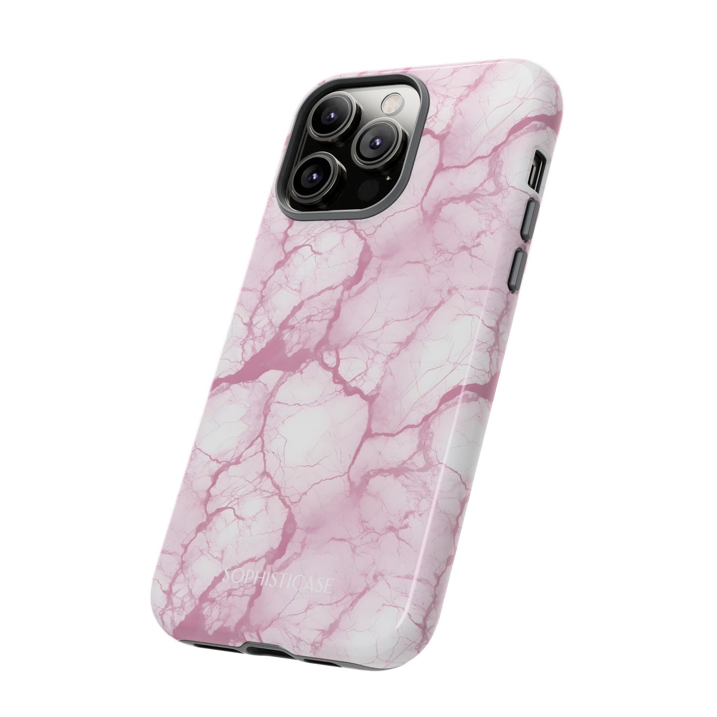 Marble Opulence in Pink - Tough Phone Case