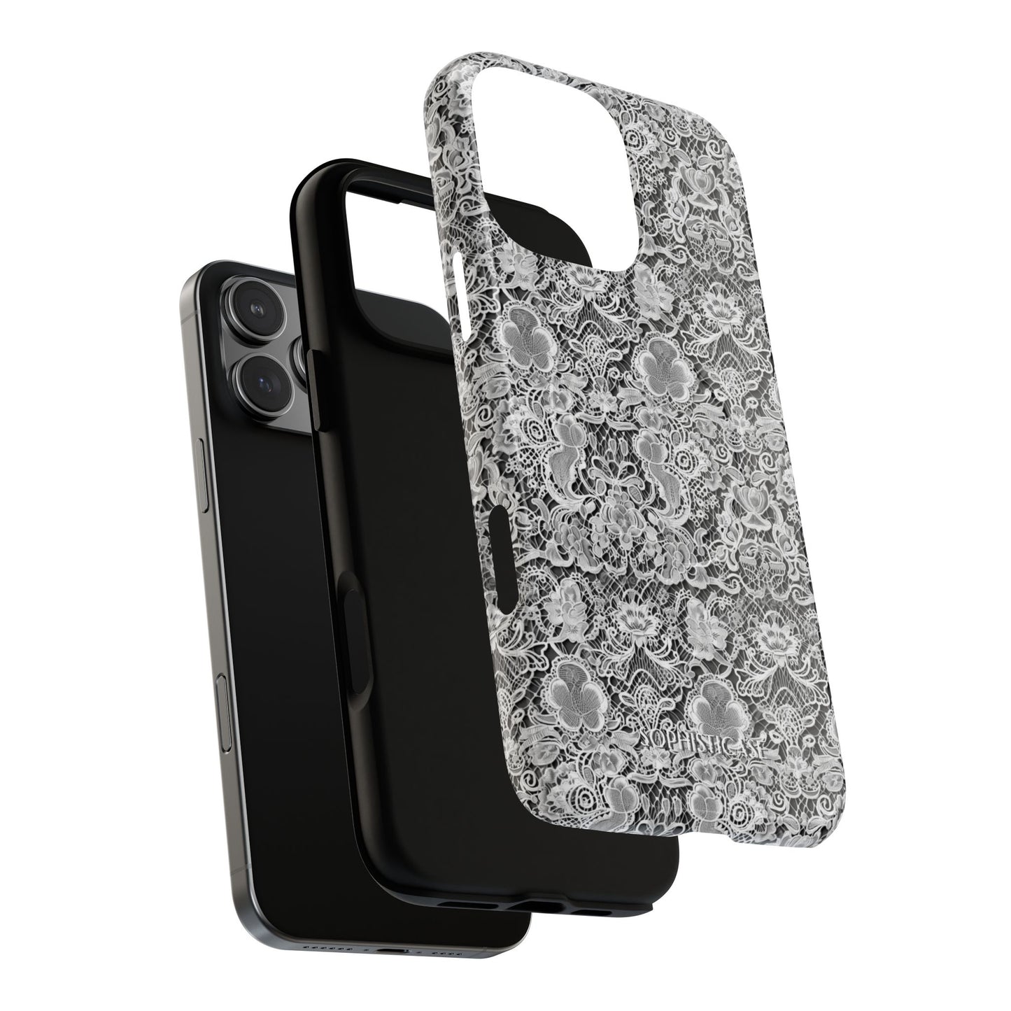 Luxe Lace in Black - Magsafe Case