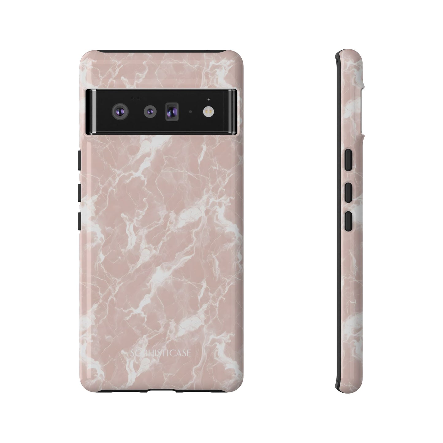 Marble Crush in Neutral Beige - Google Pixel Case