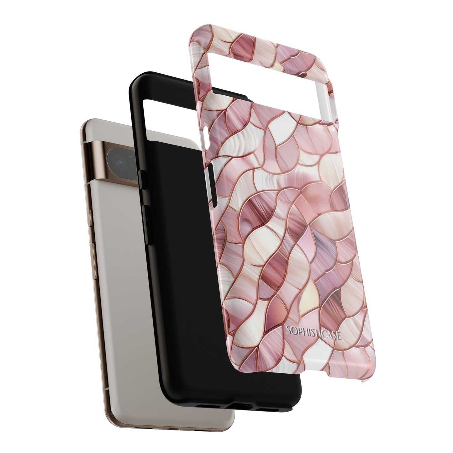Rose' Runway in Sweet Mosaic - Tough Phone Case