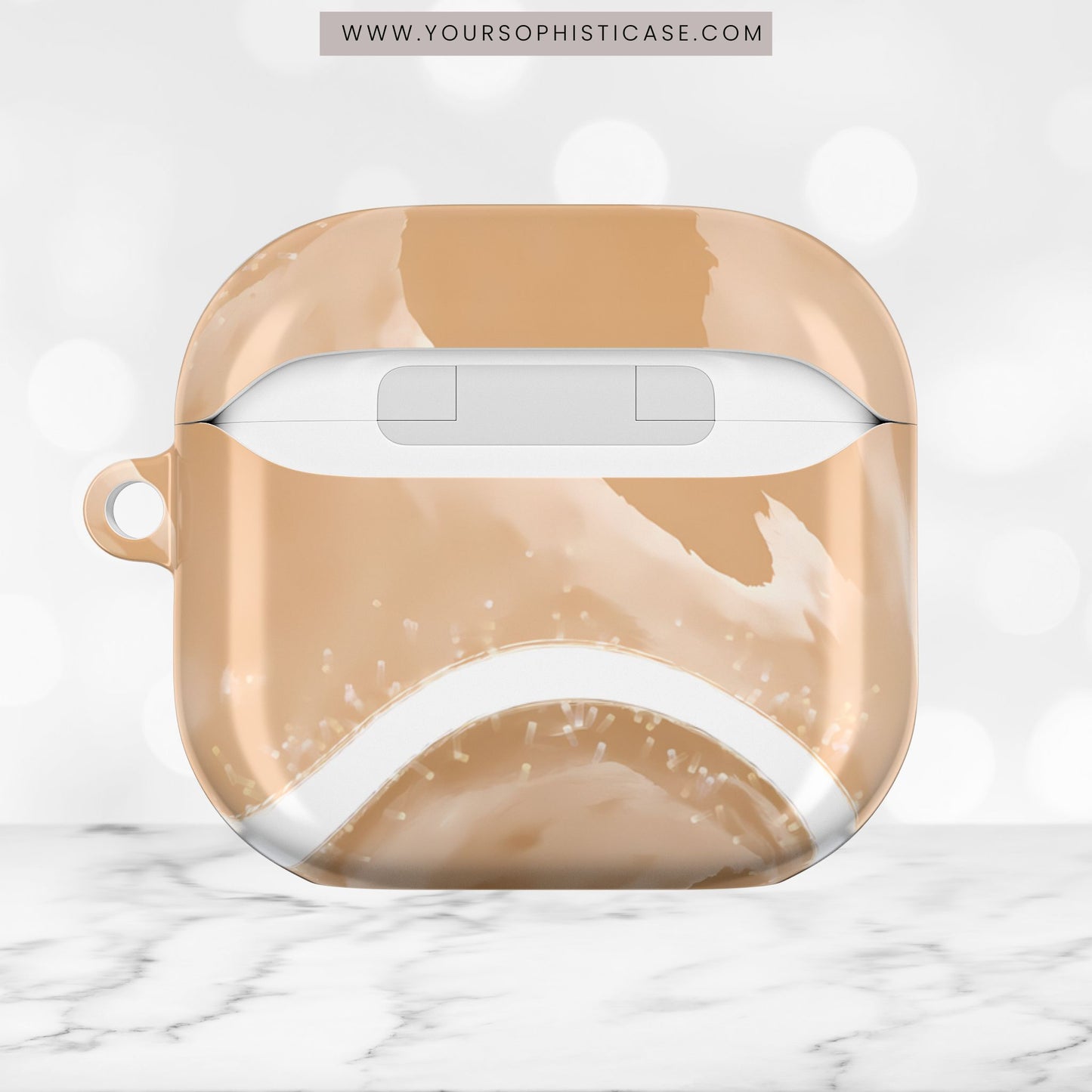 AirPod Cases - Serenity in Neutral Brown