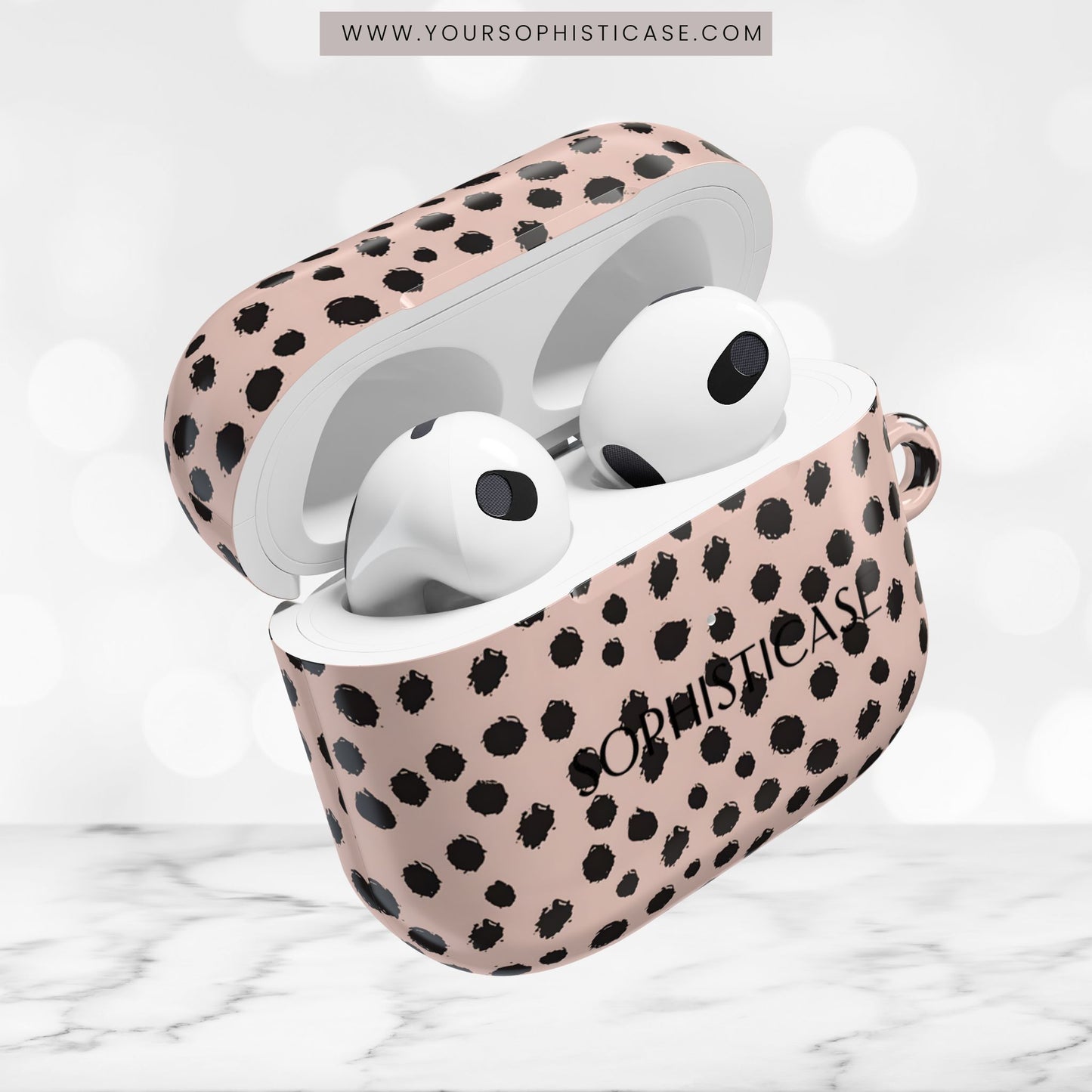 AirPod Cases - Cheetahs and Liars in Light Brown